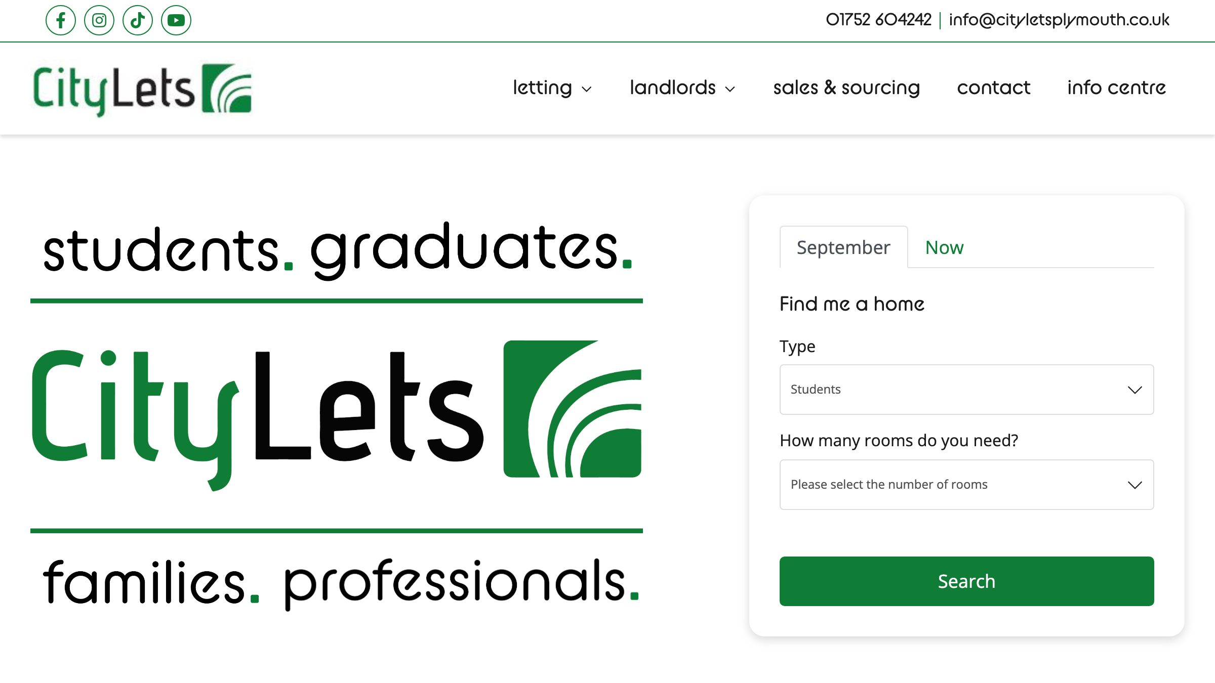 CityLets page preview