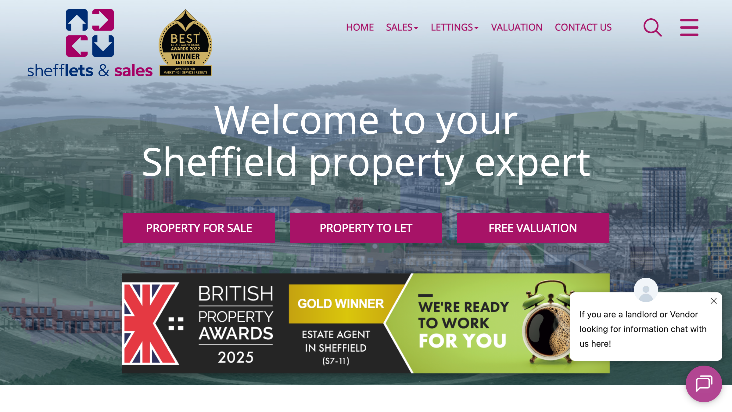 Shefflets page preview