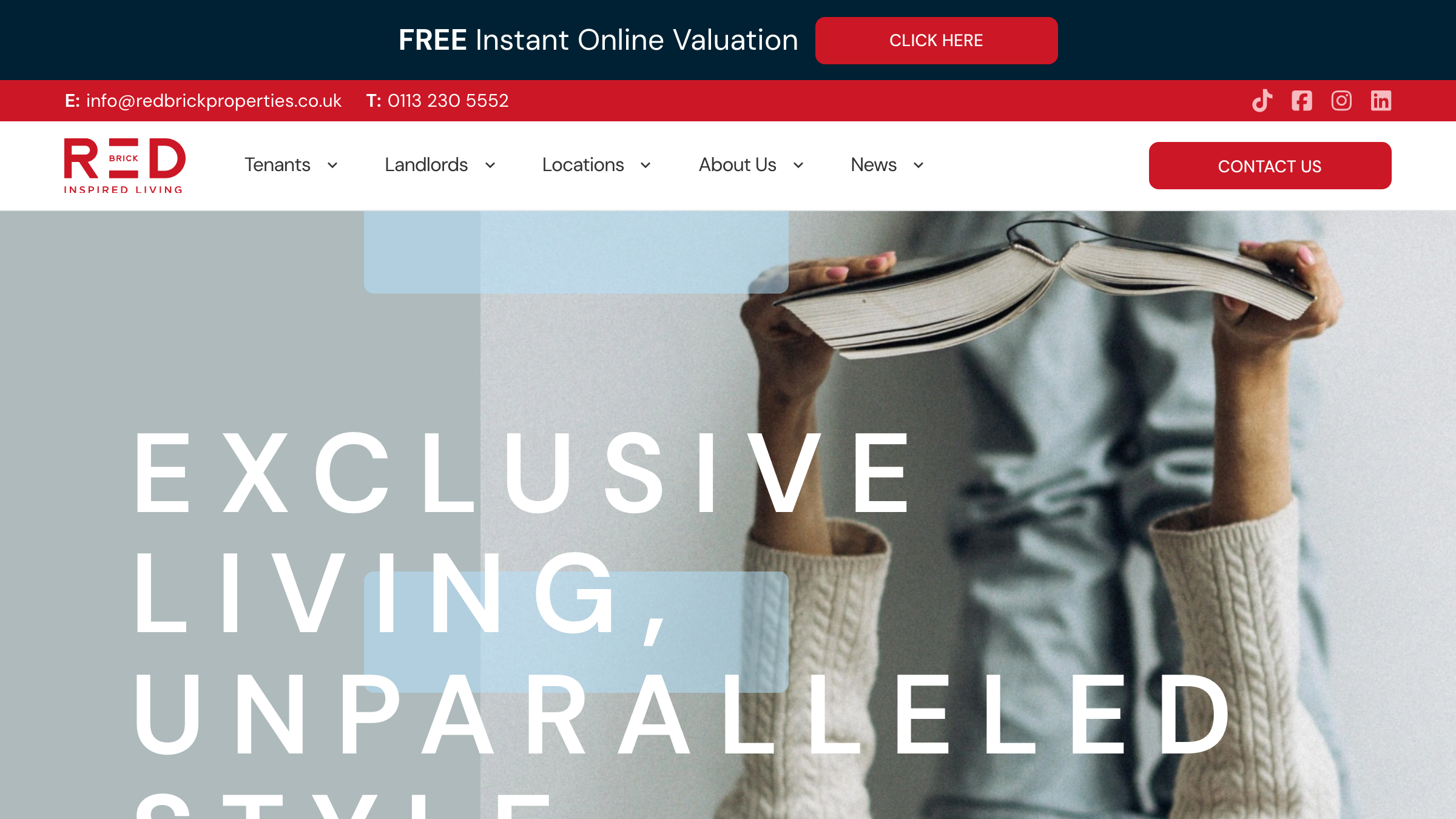 Redbrick Properties page preview