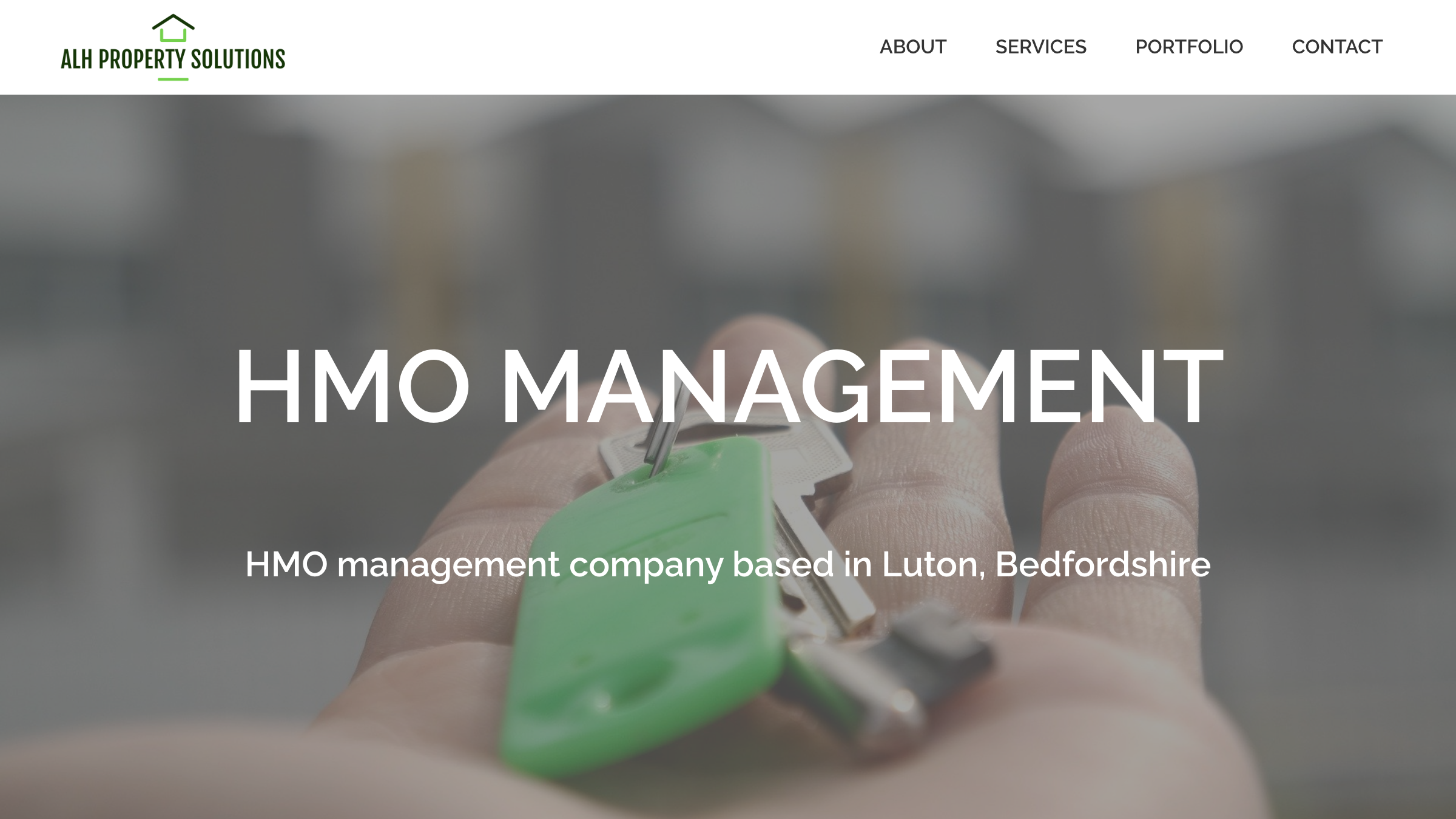 ALH Property Solutions page preview