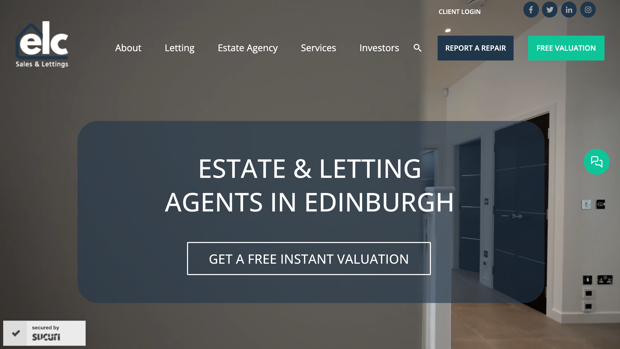 ELC Sales & Lettings page preview