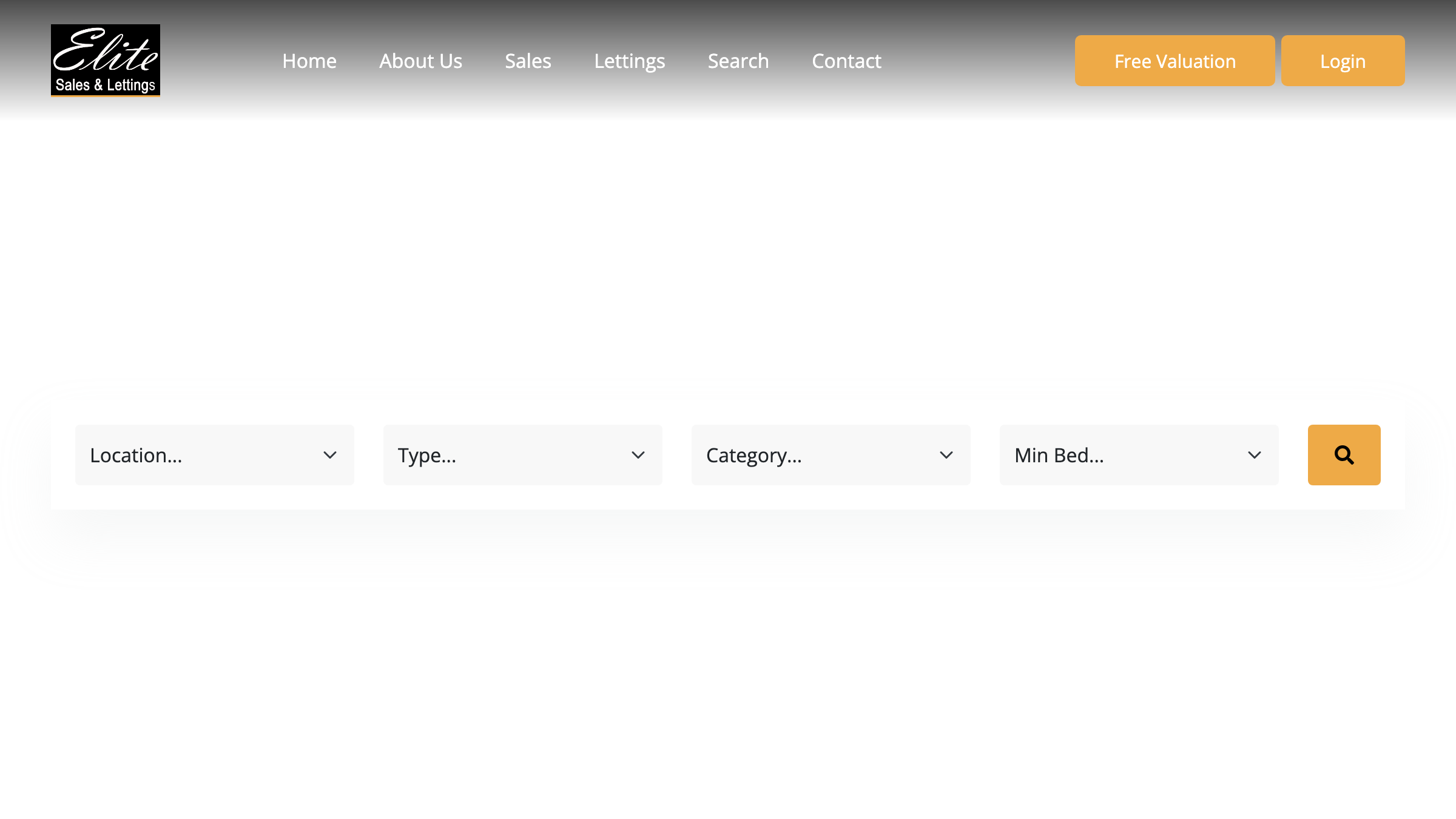 Elite Sales & Lettings page preview
