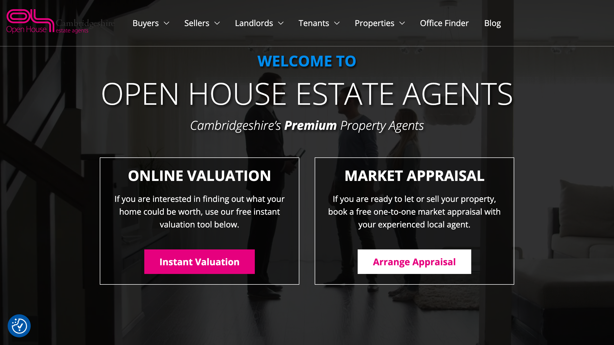 Open House Cambridgeshire page preview