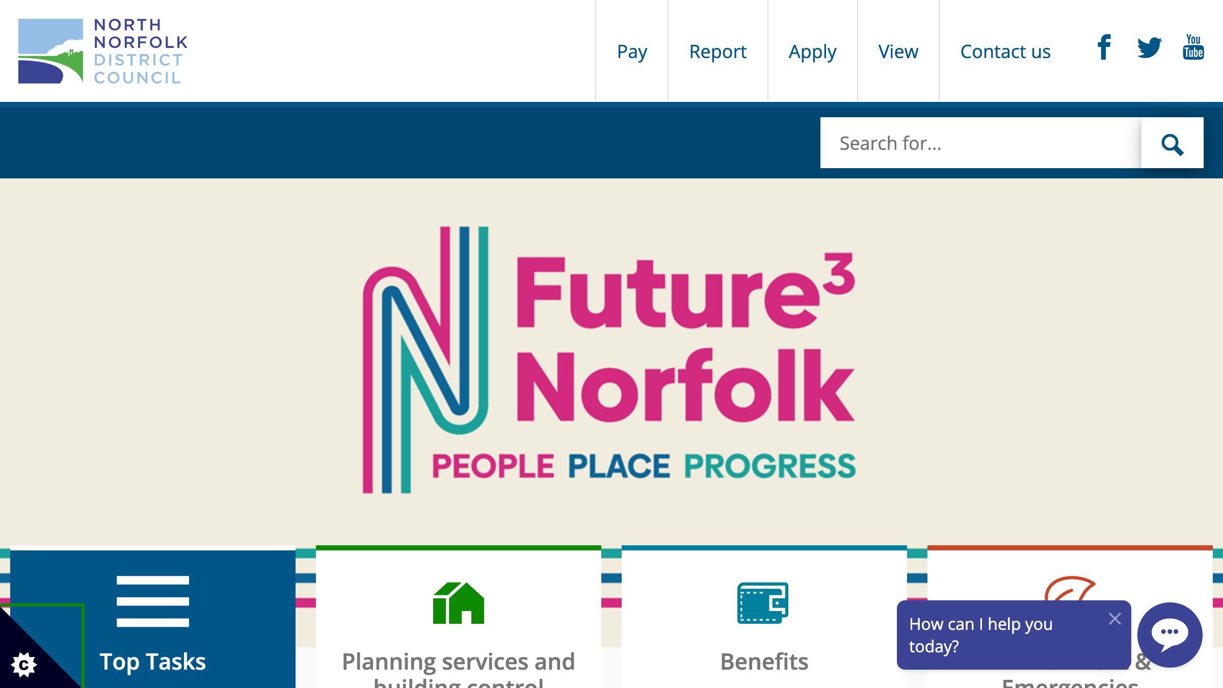 North Norfolk website preview
