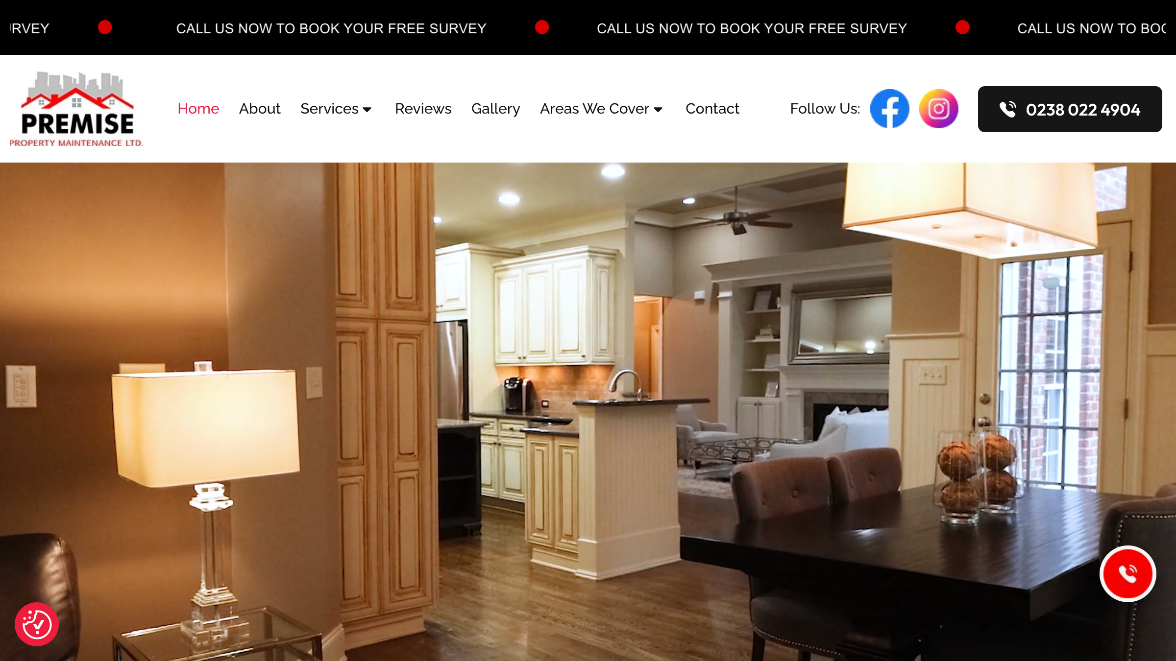 Premise Property Maintenance page preview