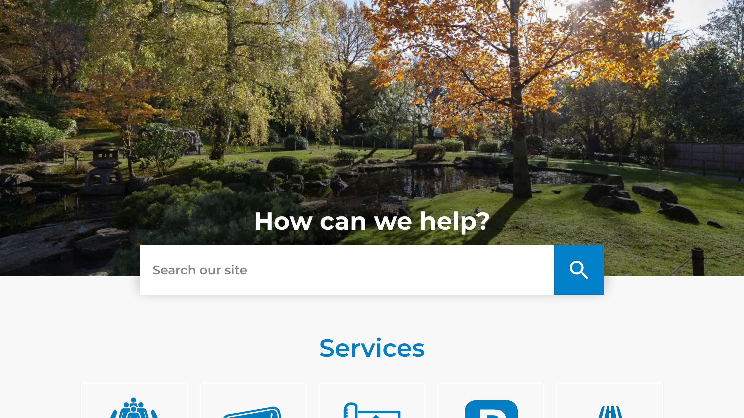 Kensington and Chelsea website preview