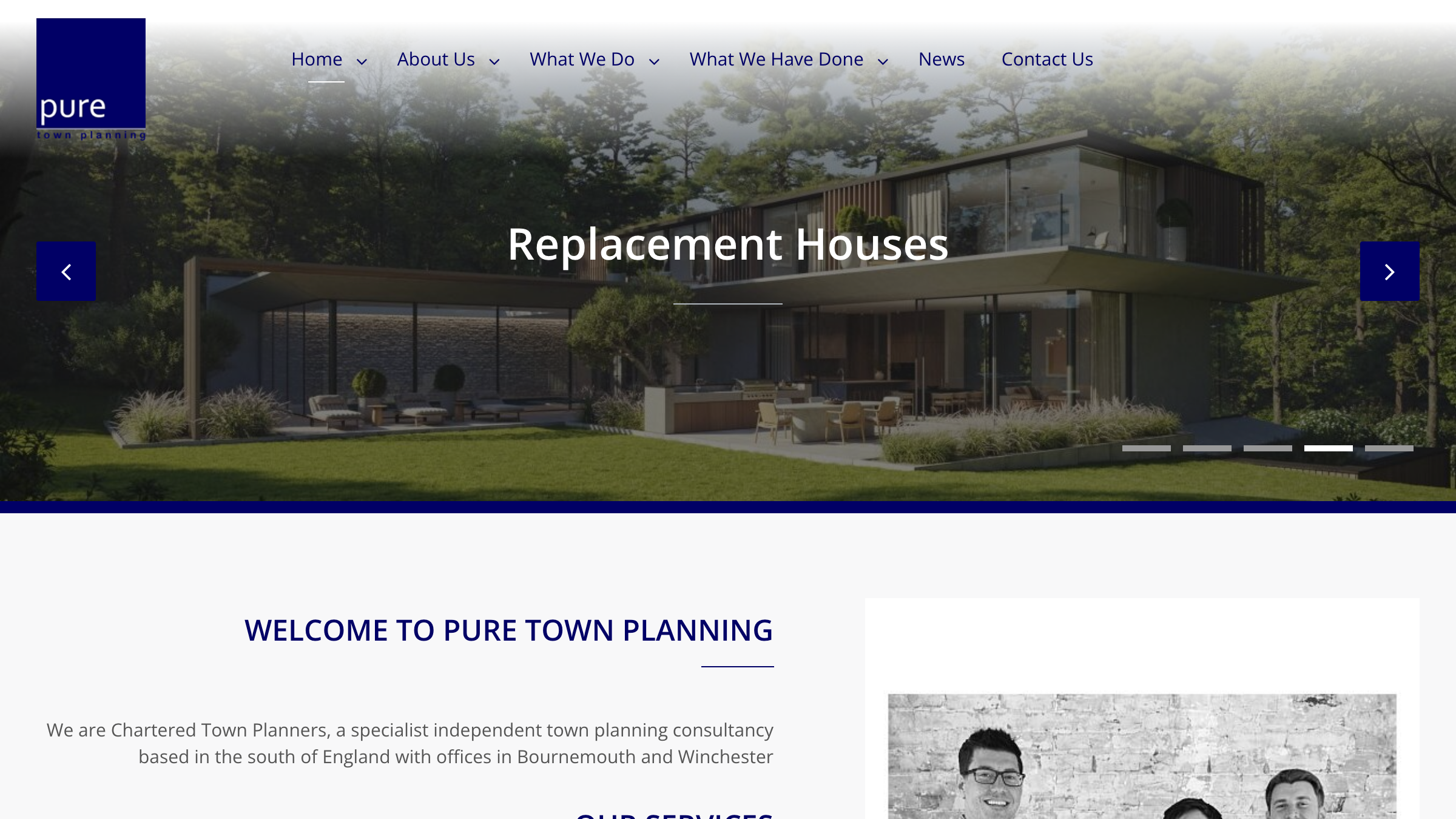 Pure Town Planning page preview