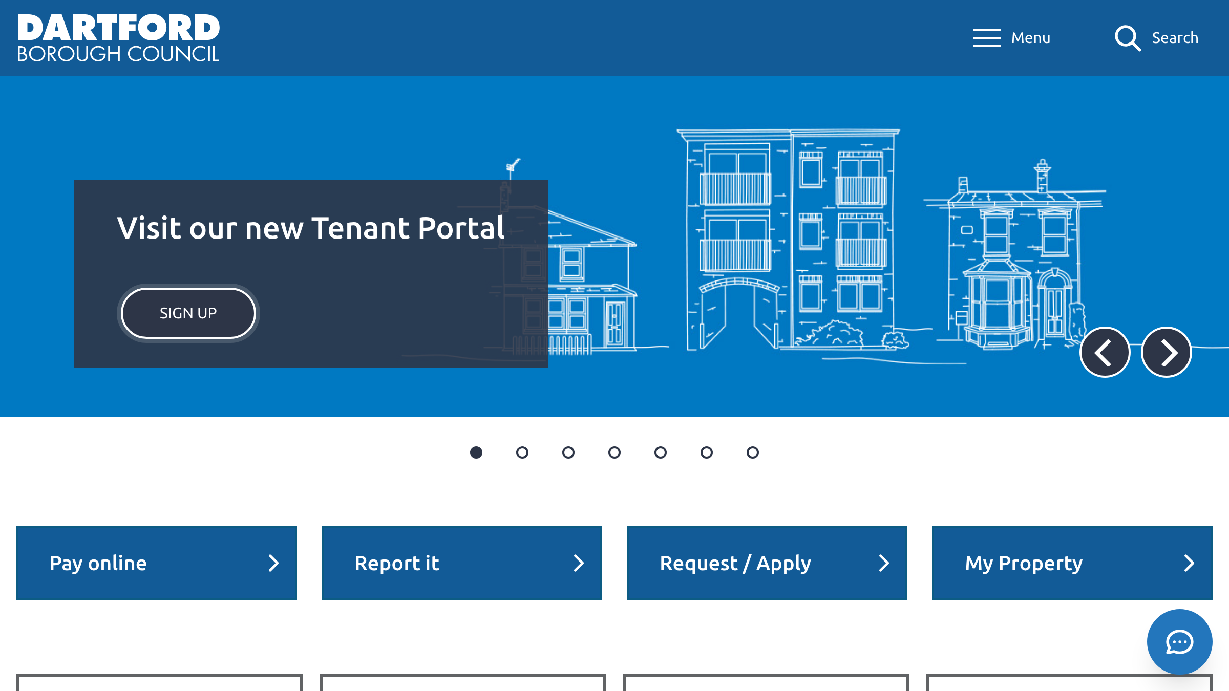 Dartford website preview