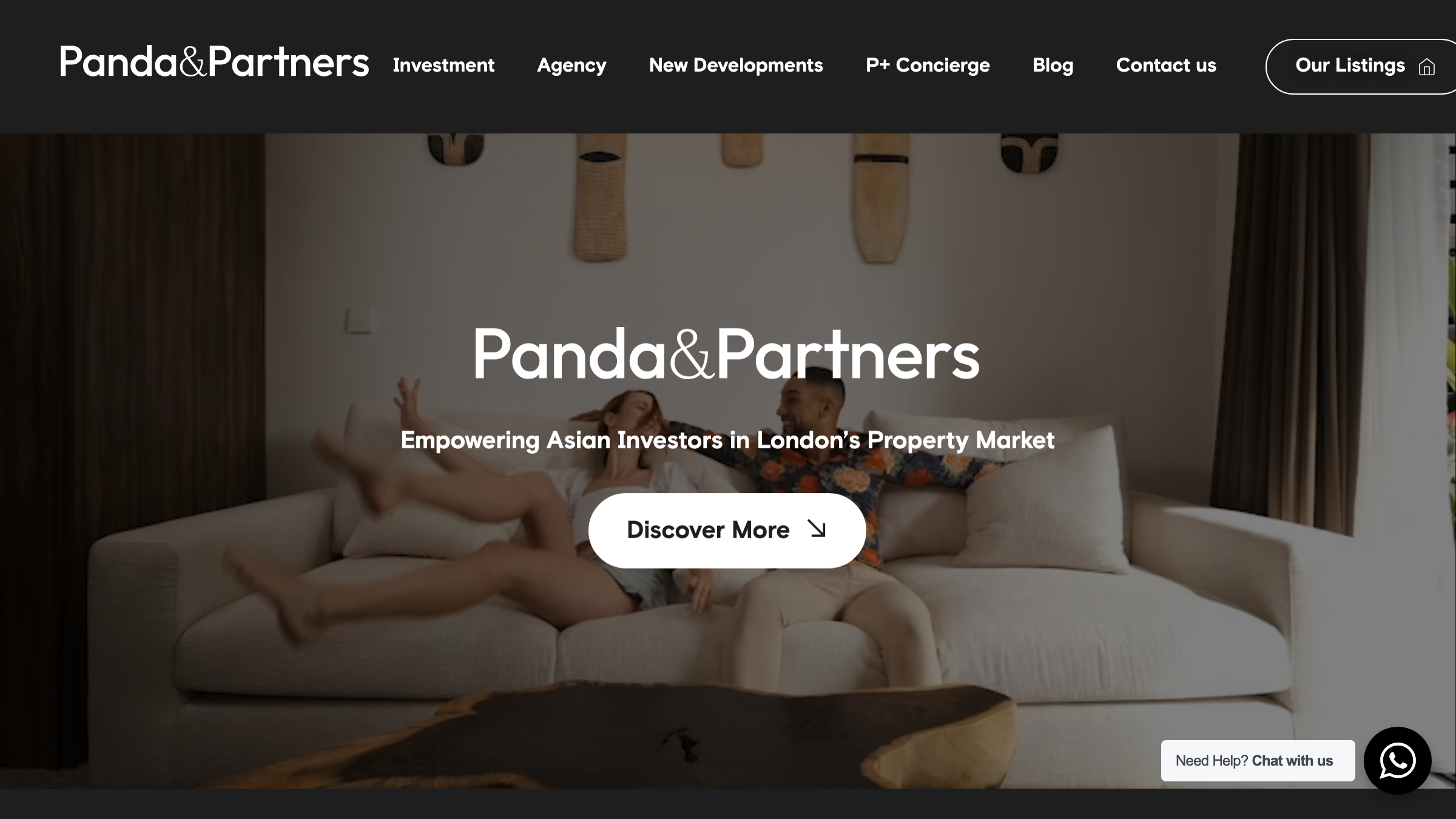 Panda Residental page preview