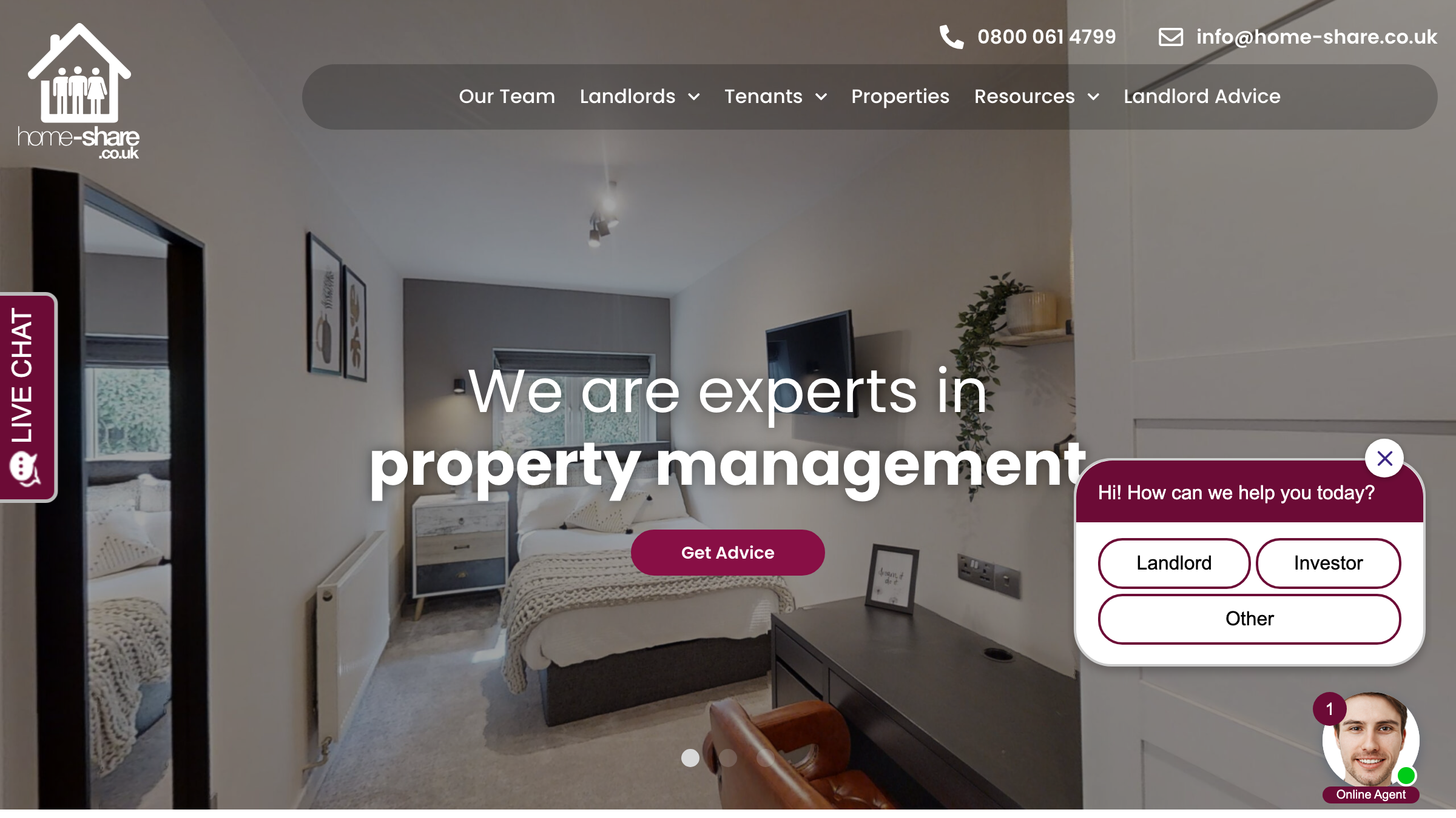 Home Share page preview