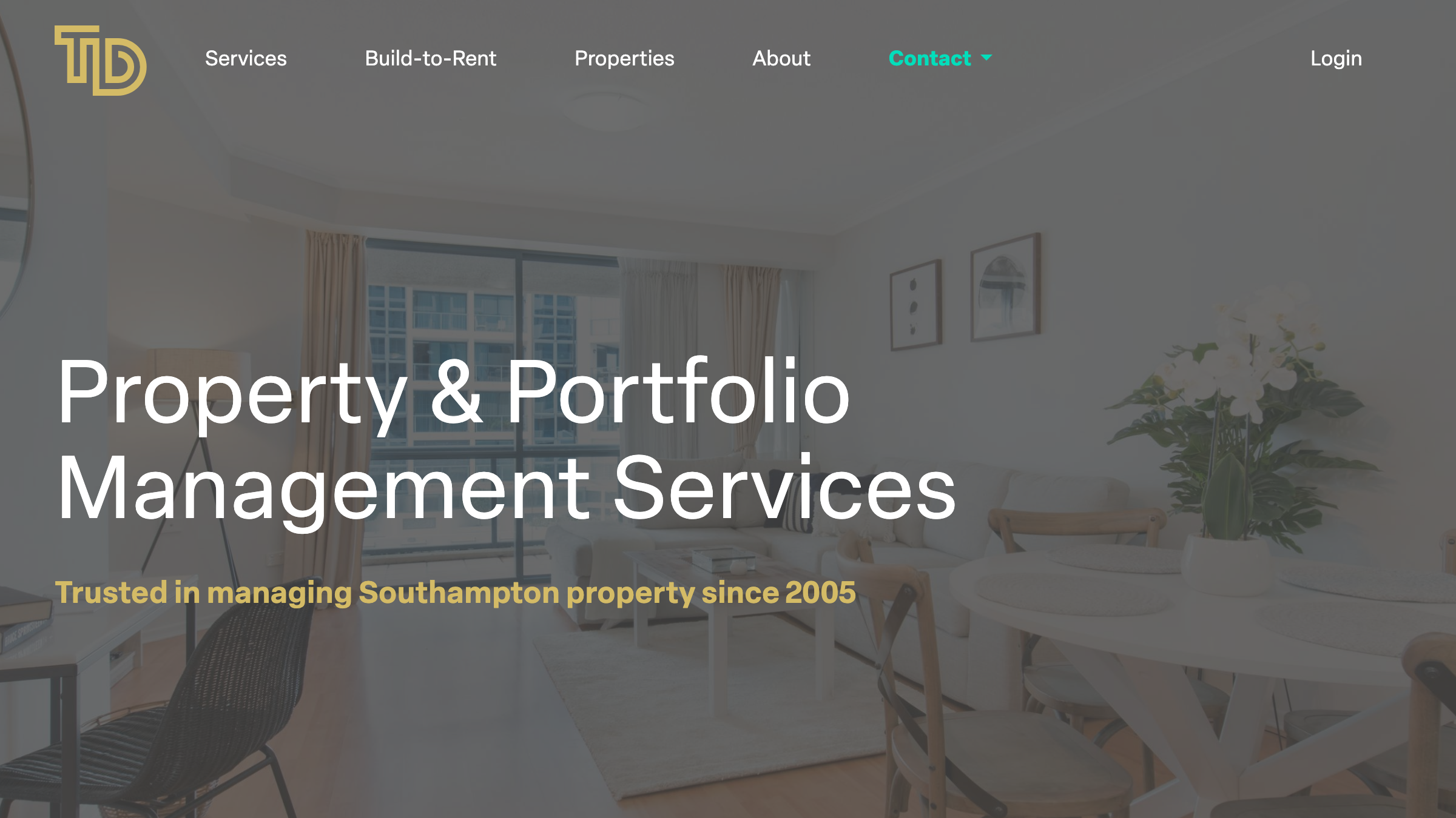 Tenant Direct page preview