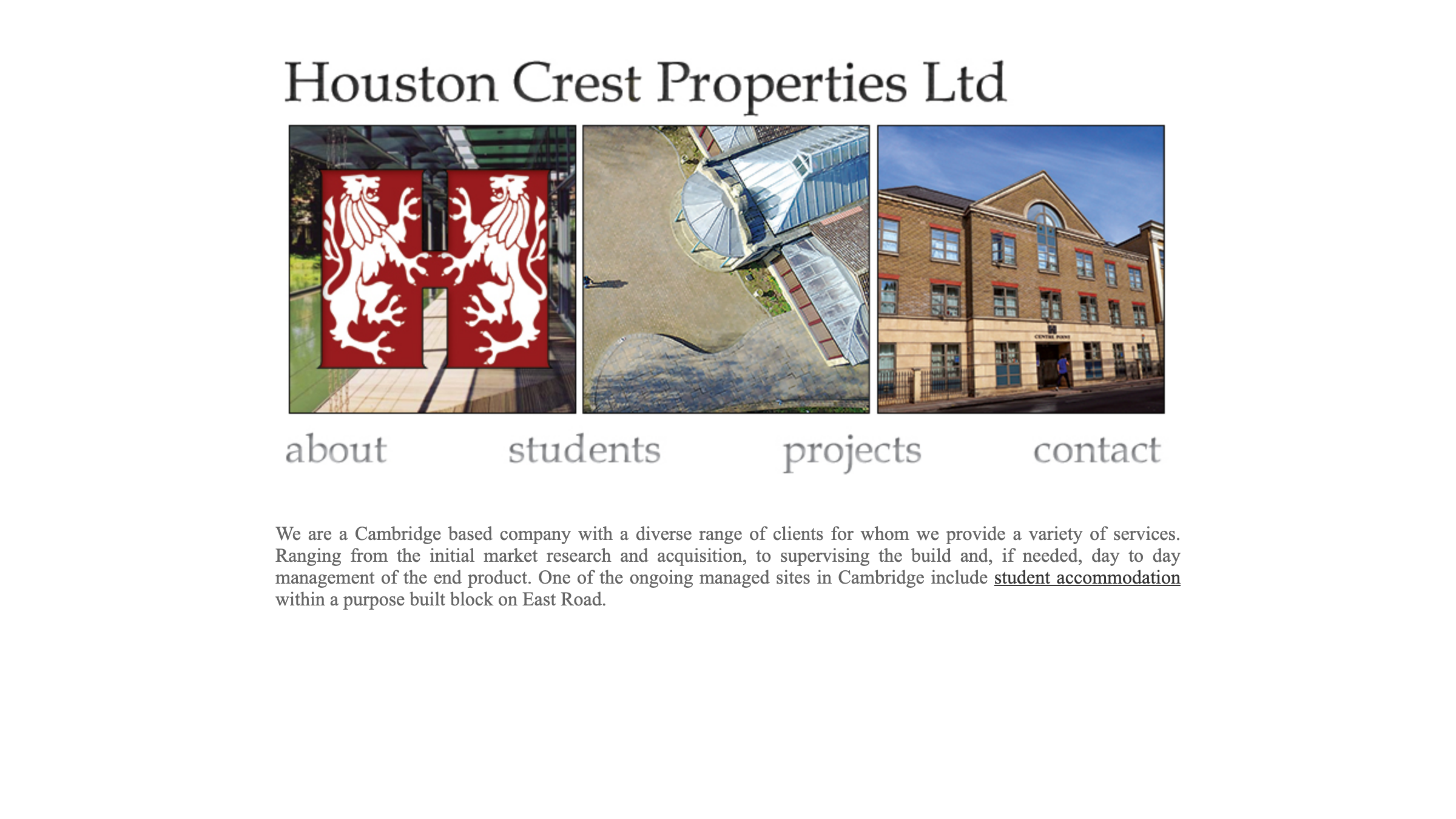 Houston Crest Properties page preview