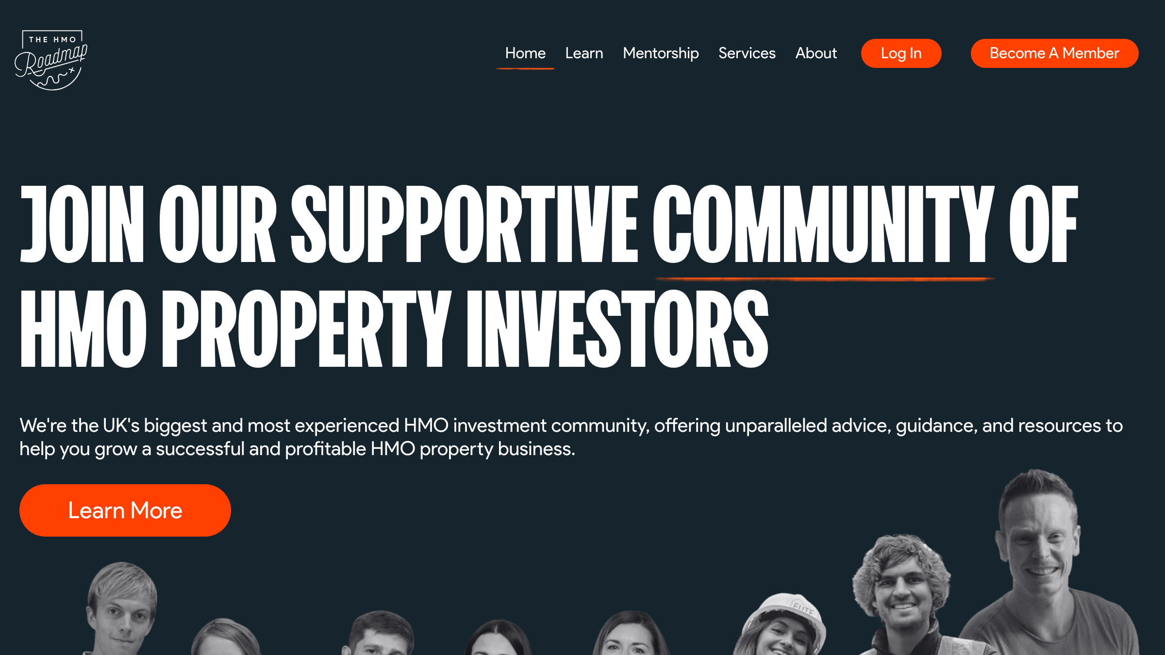 The HMO Roadmap page preview