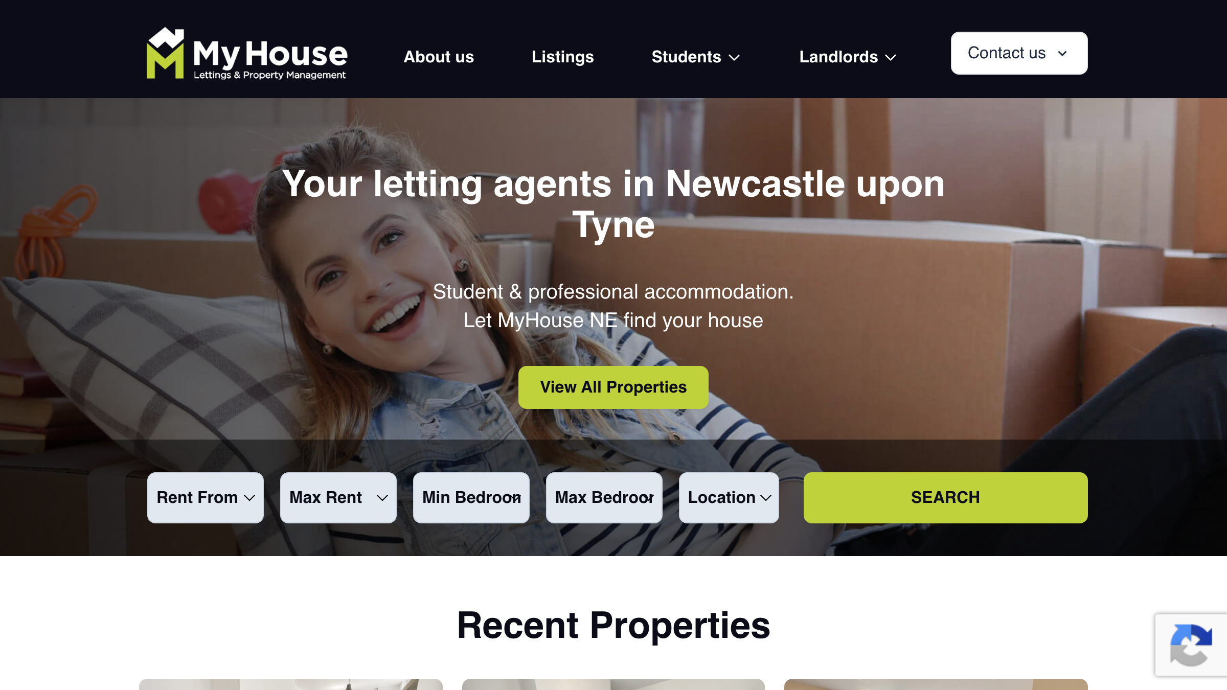 MyHouse NE page preview