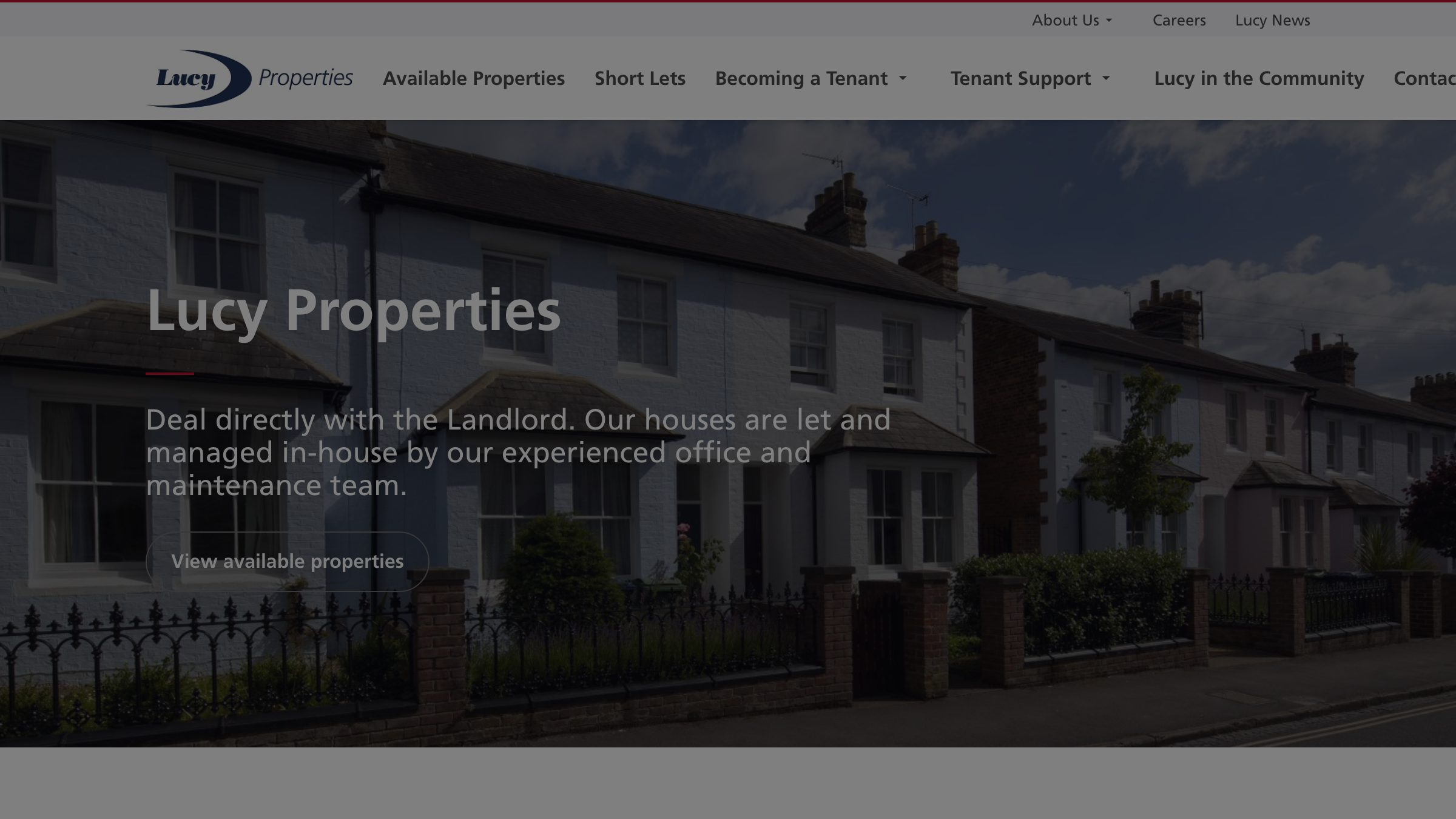 Lucy Properties page preview