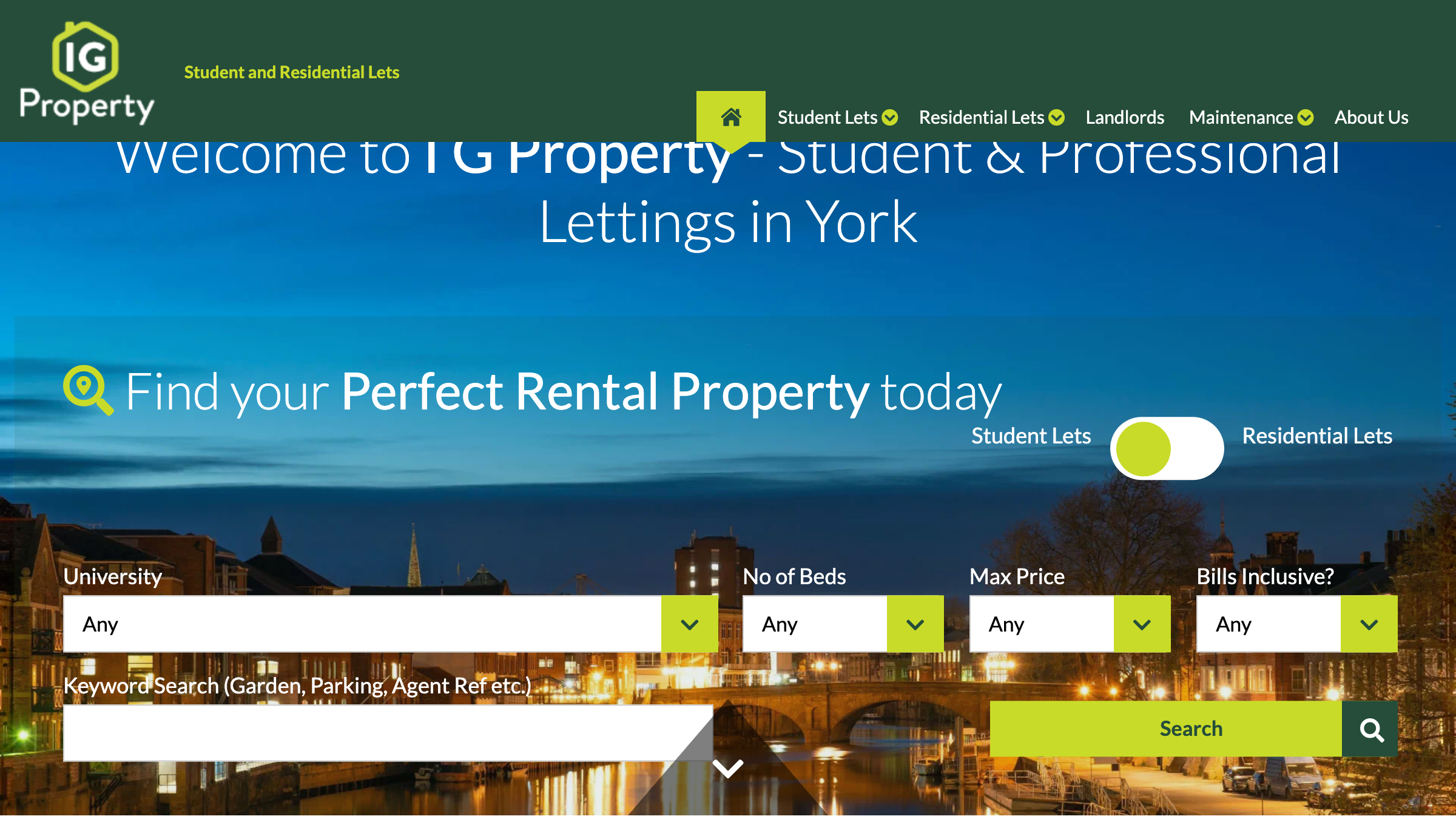IG Property page preview