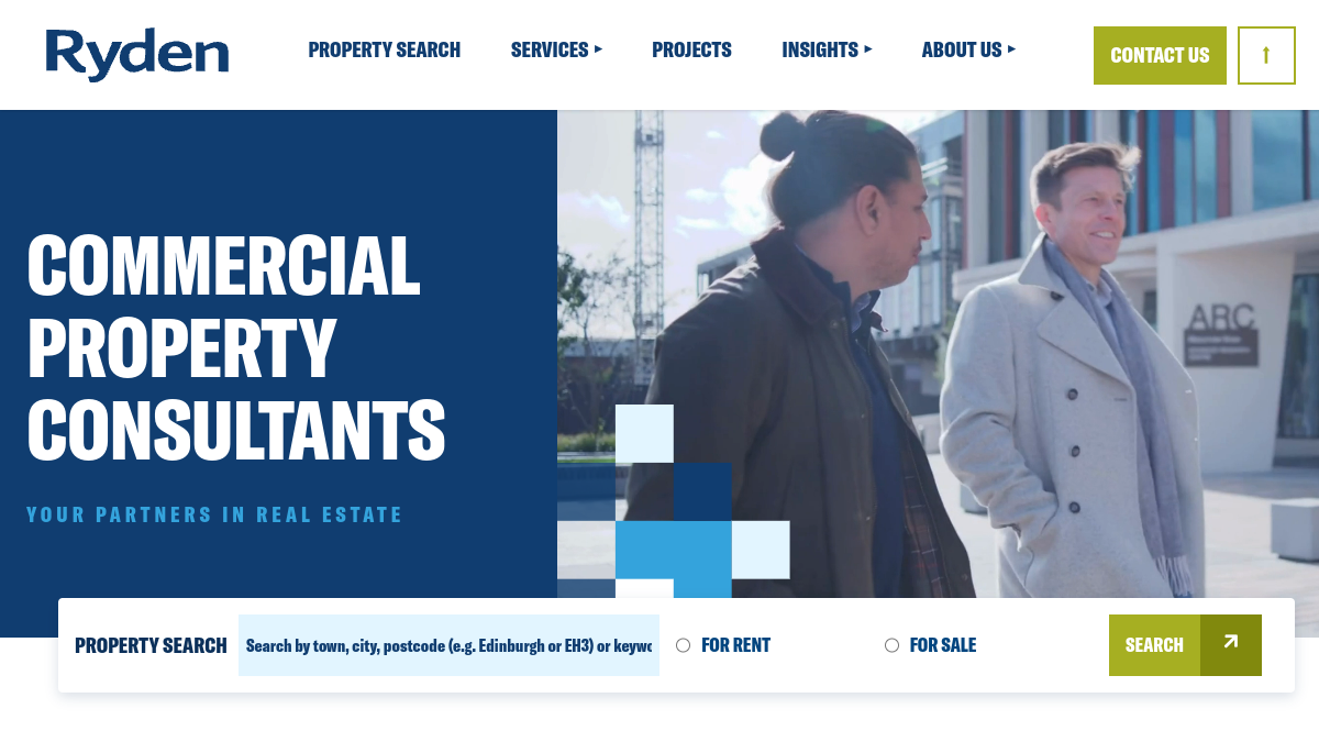 Ryden Lettings page preview