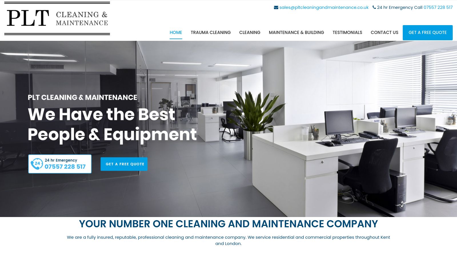 PLT Cleaning and Maintenance page preview