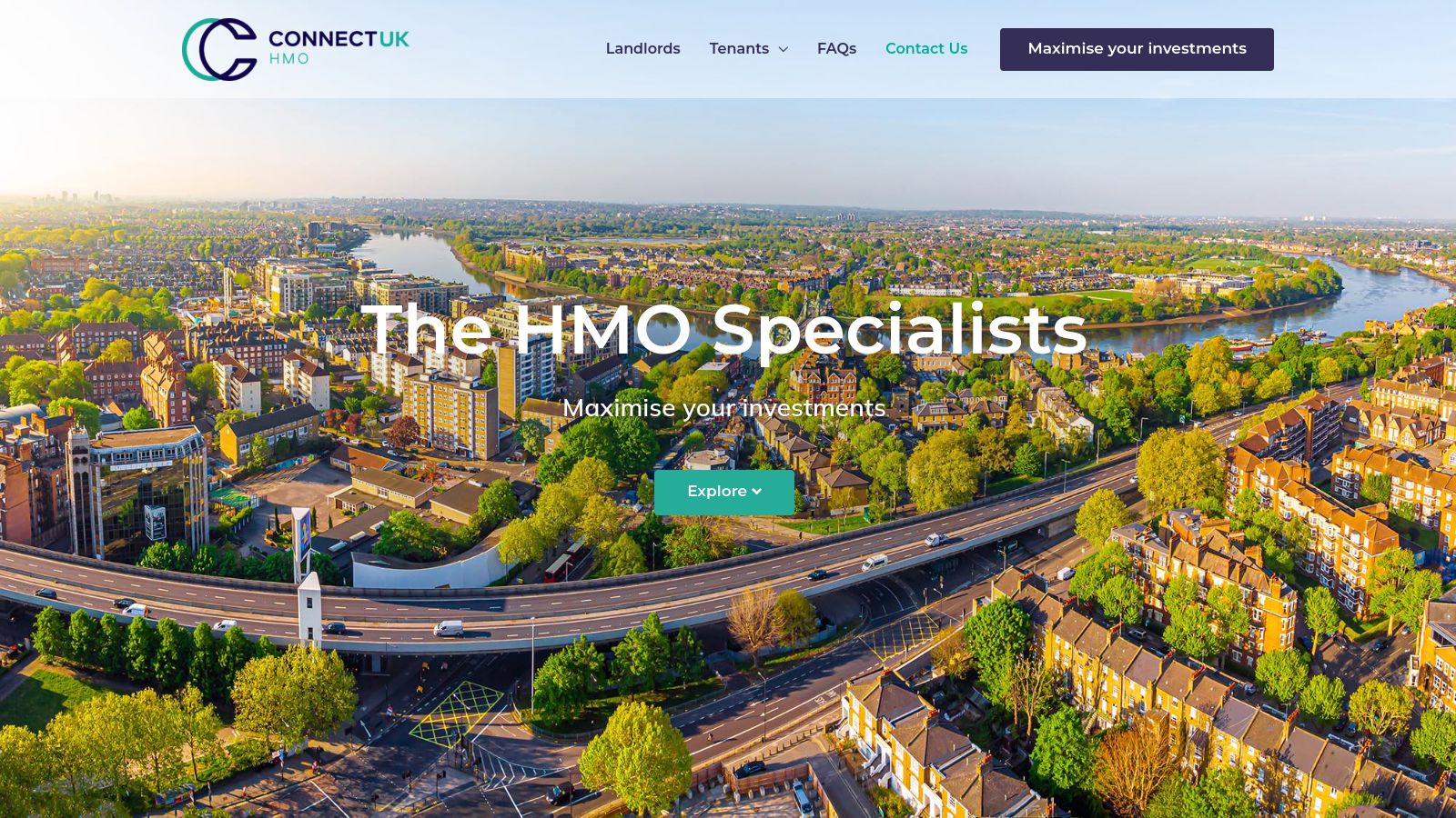 Connect UK HMO page preview