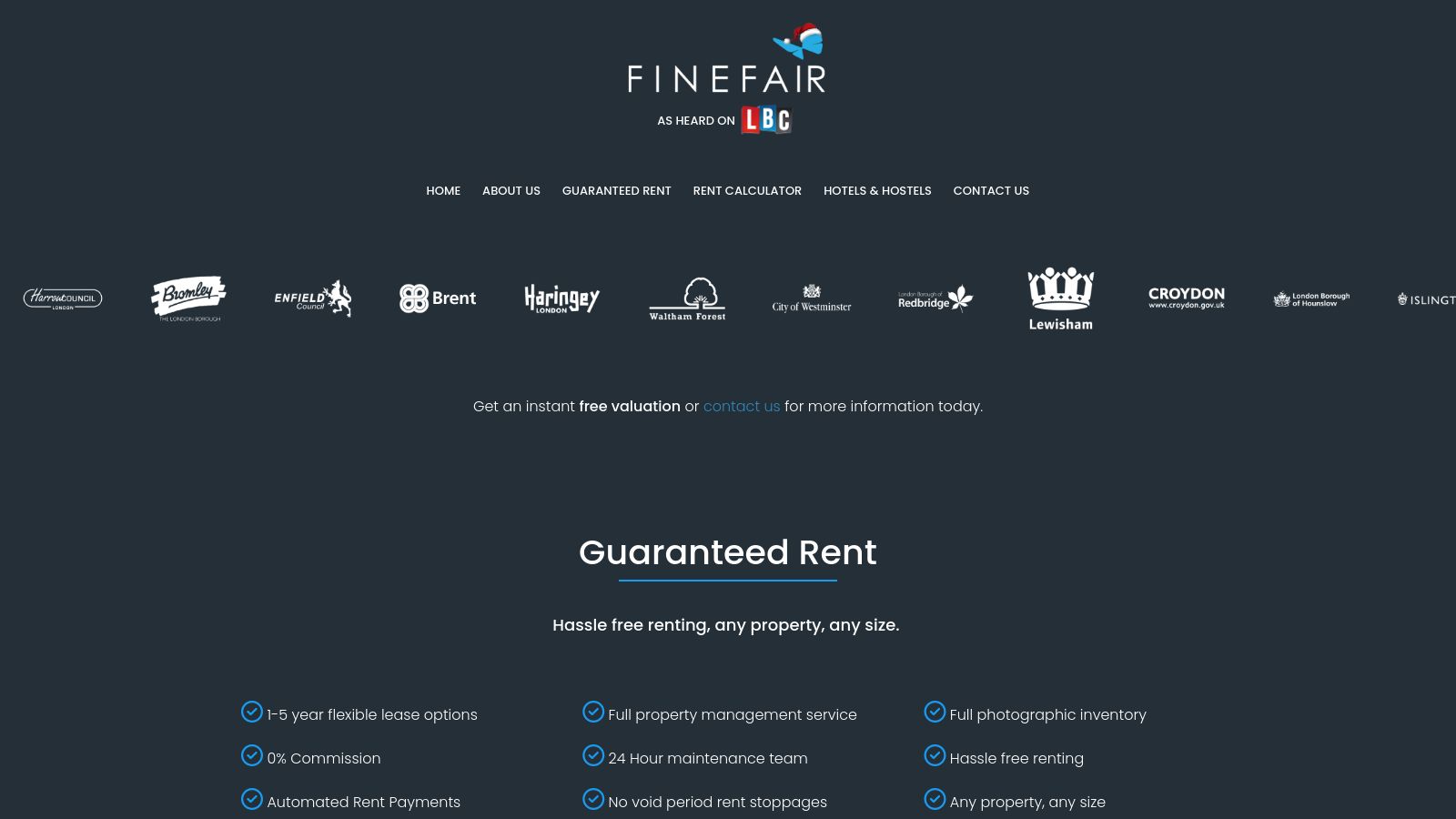 Fine Fair page preview