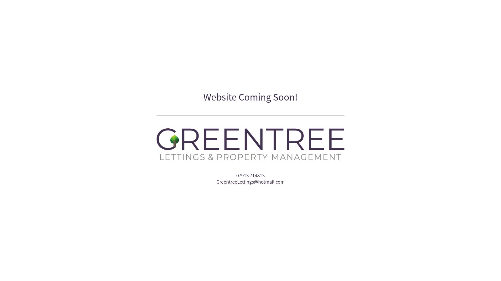 Greentree Lettings & Property Management page preview