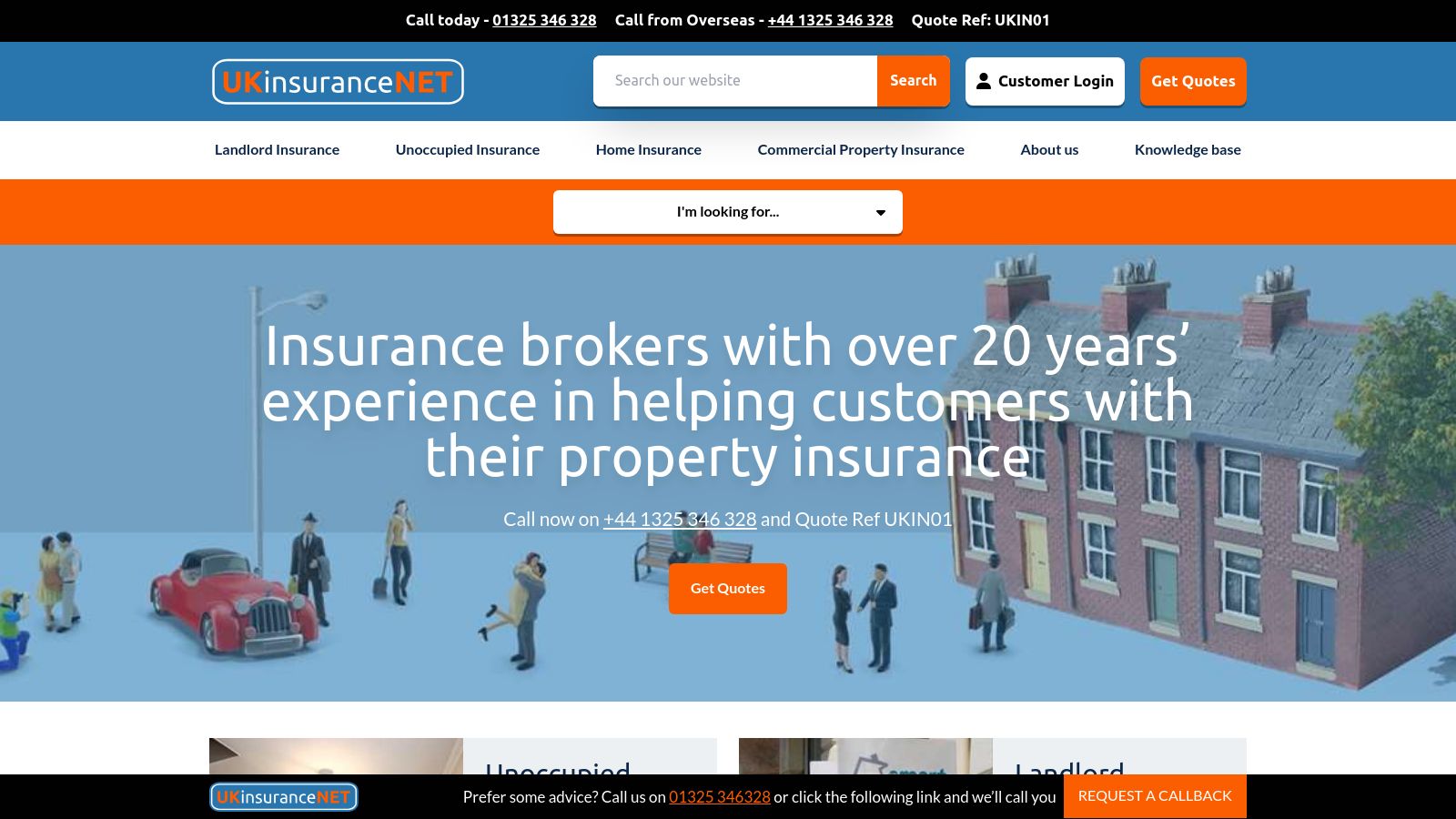 UK Insurance Net page preview