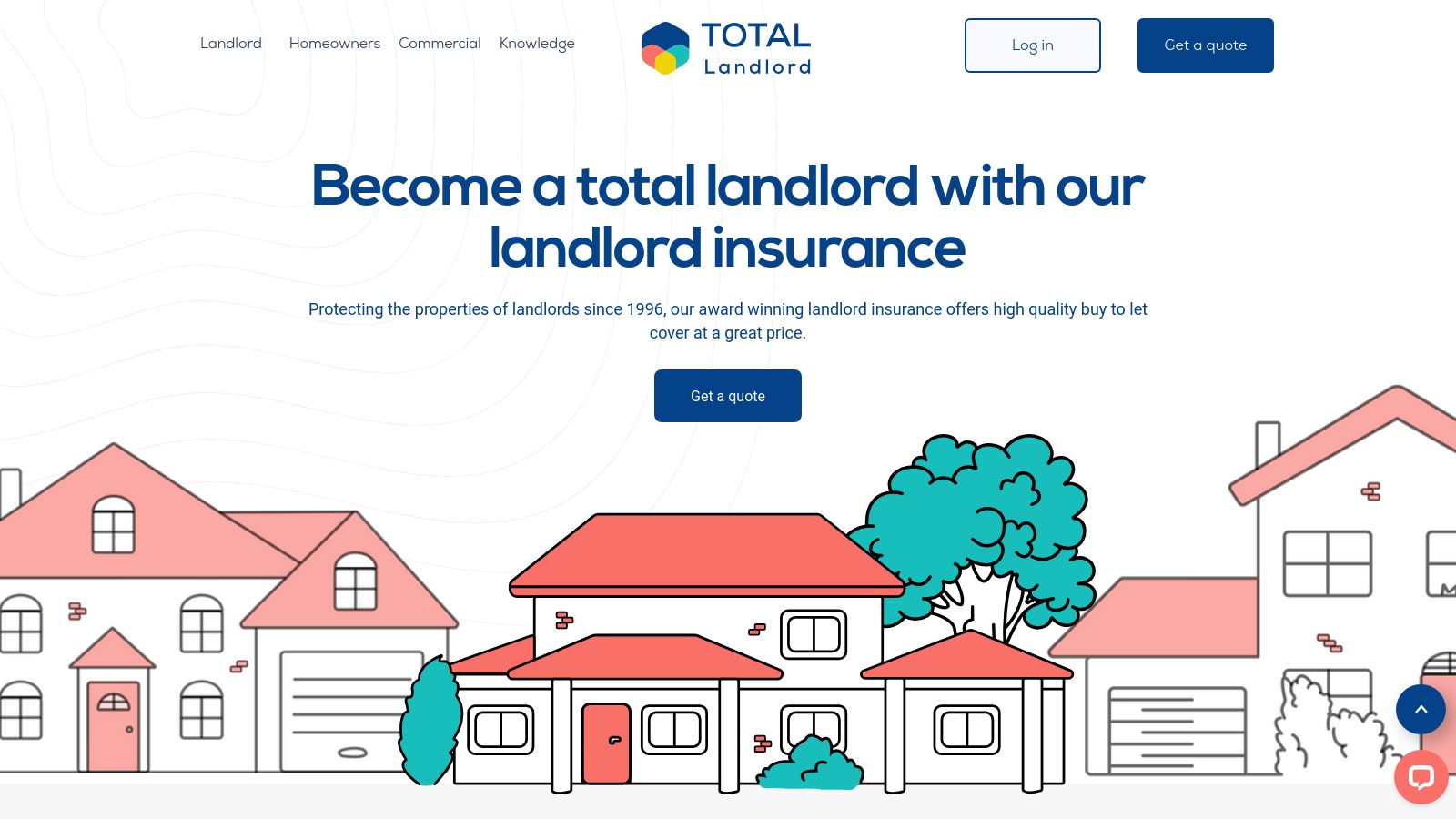 Total Landlord Insurance page preview