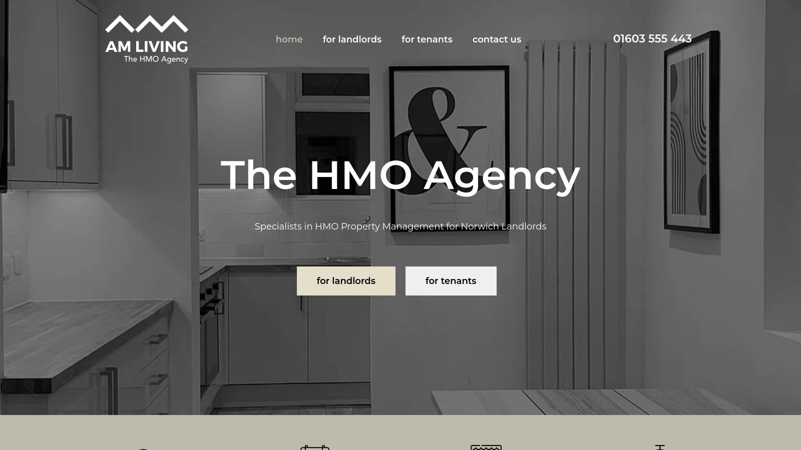 Am Living page preview