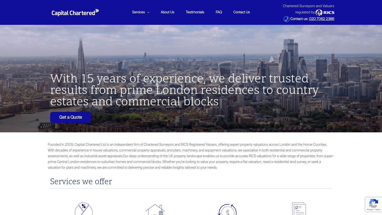 Capital Chartered page preview