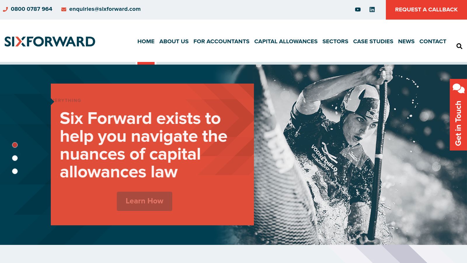 Six Forward page preview