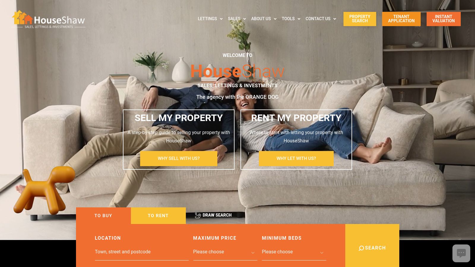 House Shaw page preview