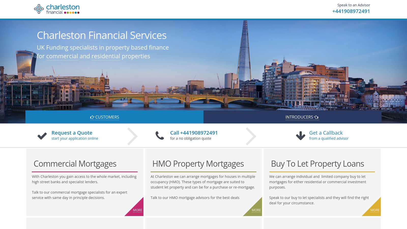 Charleston Financial page preview