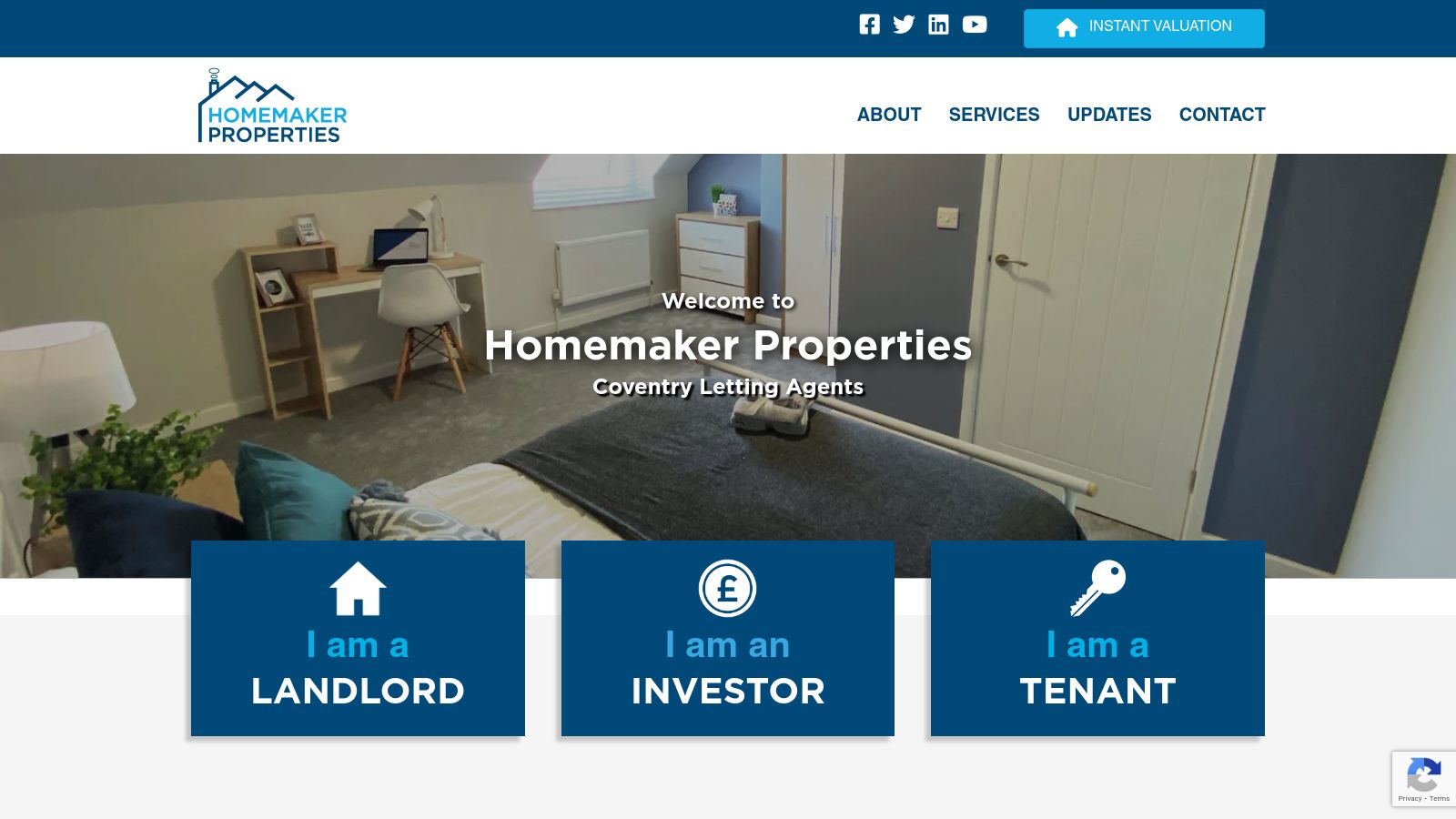 Homemaker Properties page preview