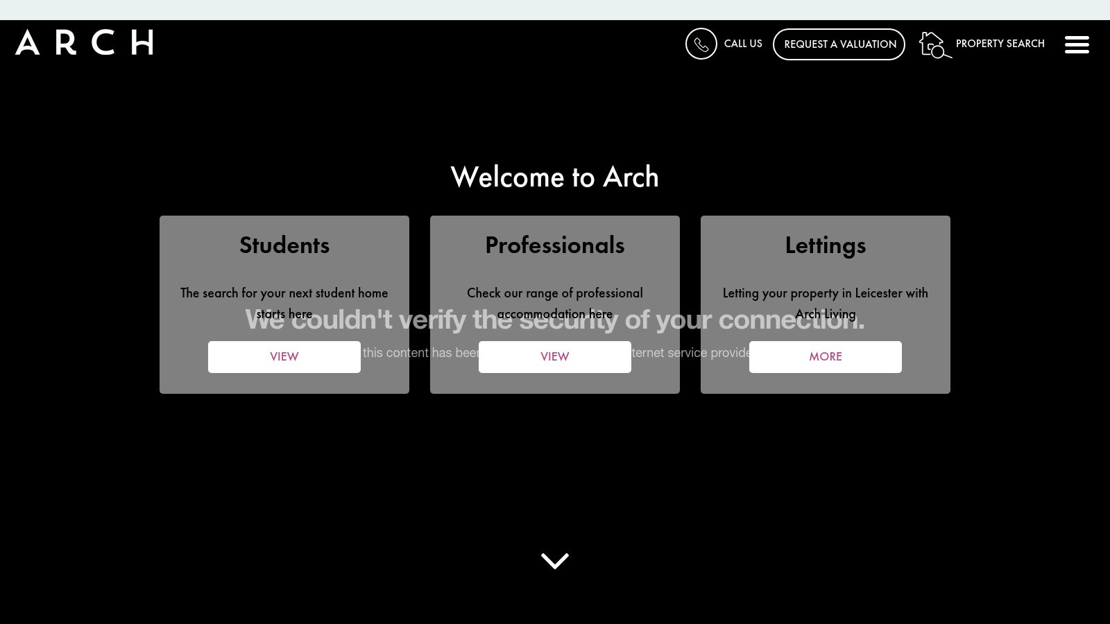 Arch Living page preview