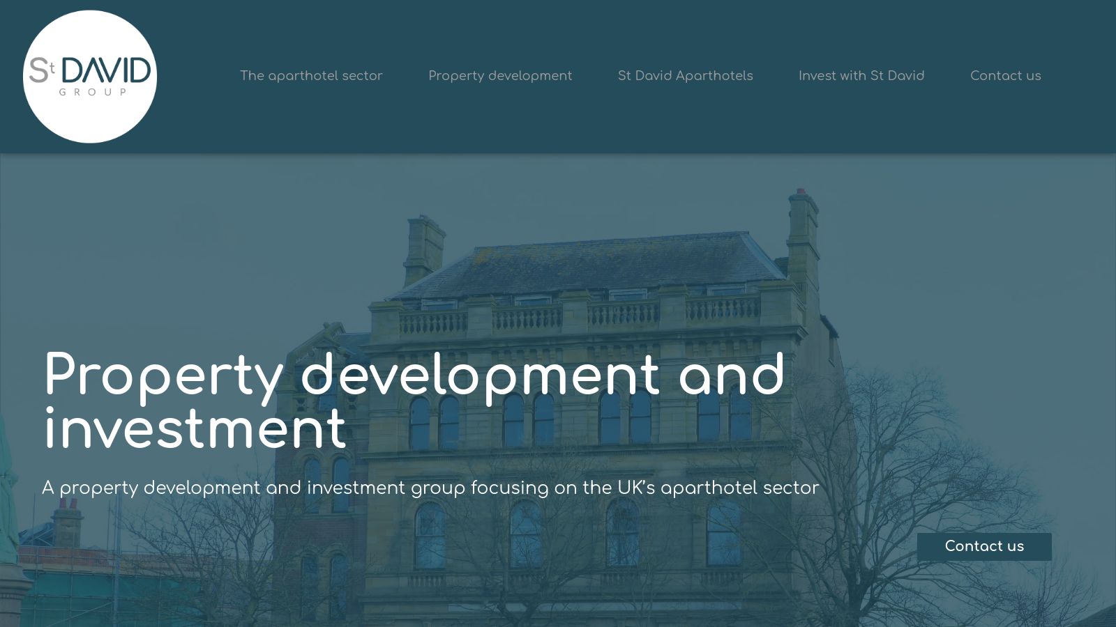 St David Group page preview