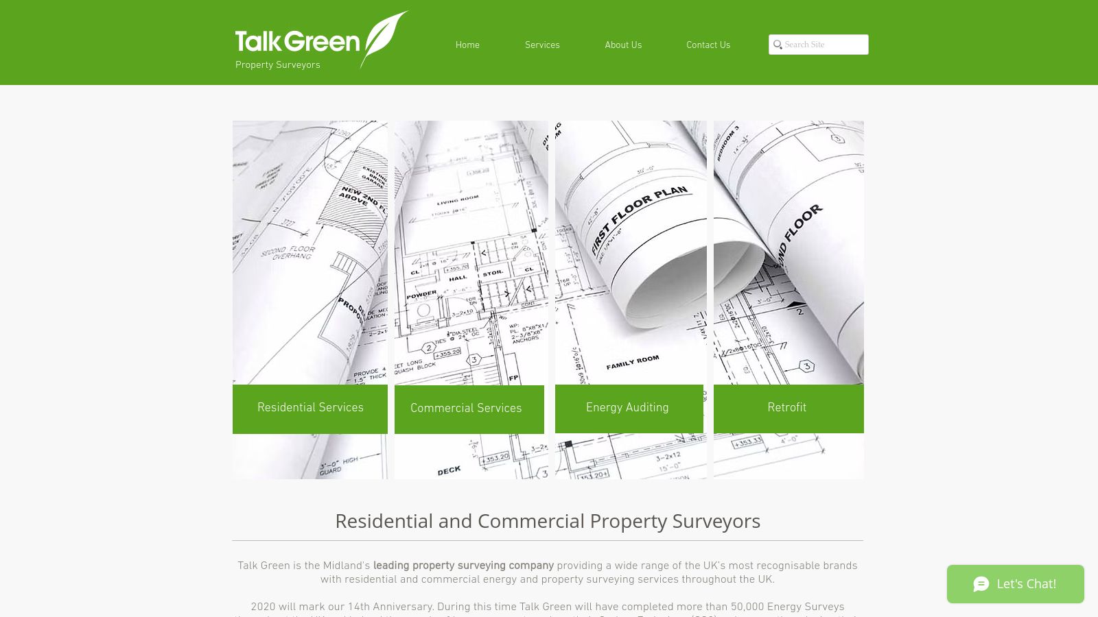 Talk Green page preview