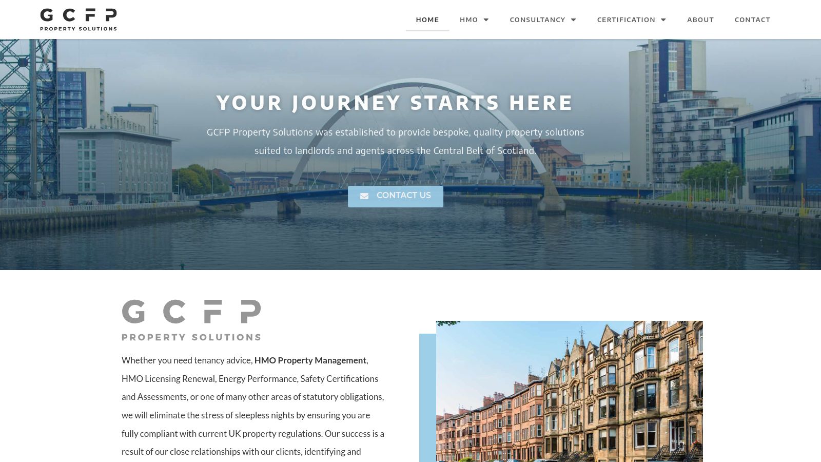 GCFP Property Solutions page preview