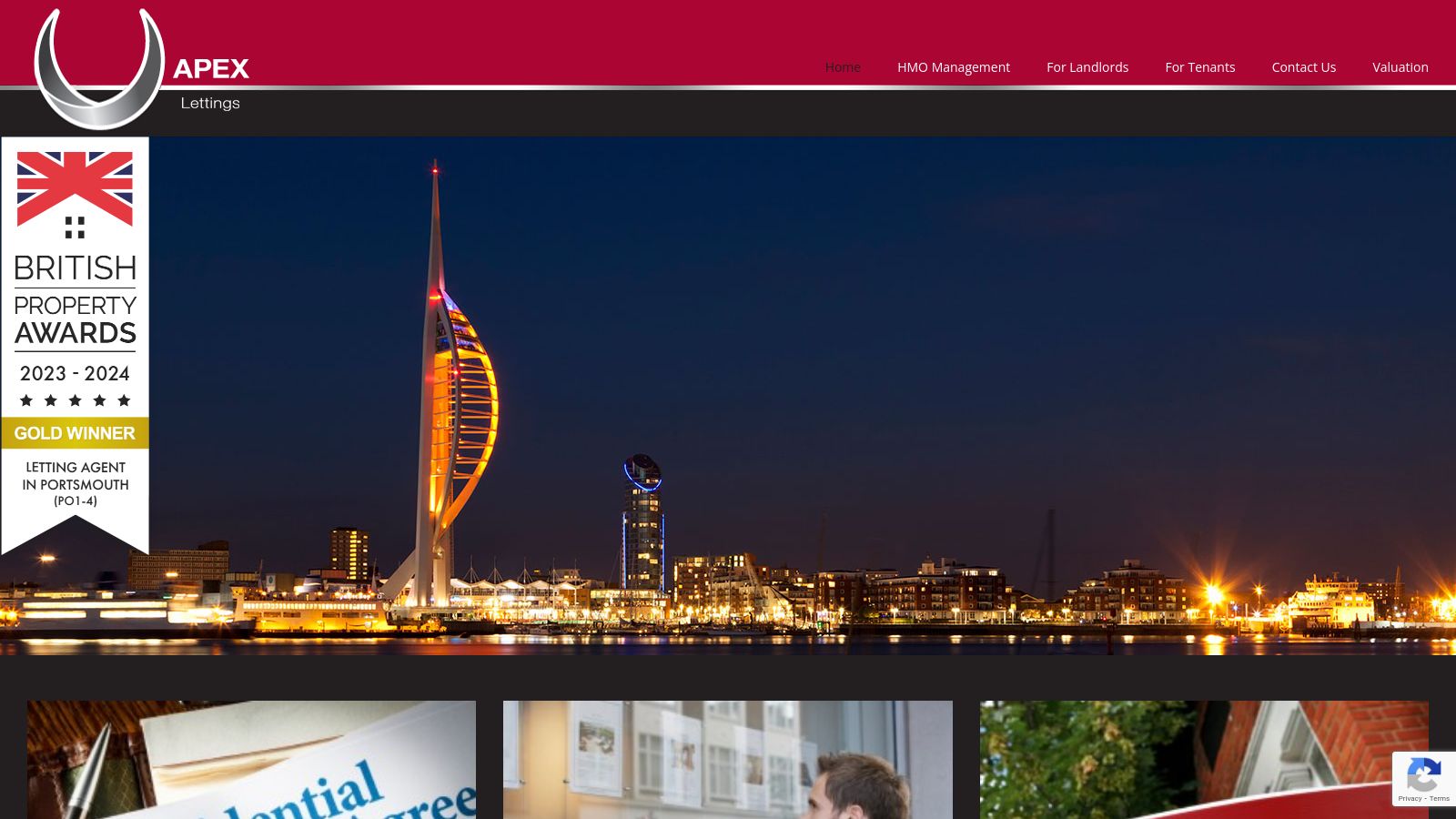 Apex Estate Agency page preview