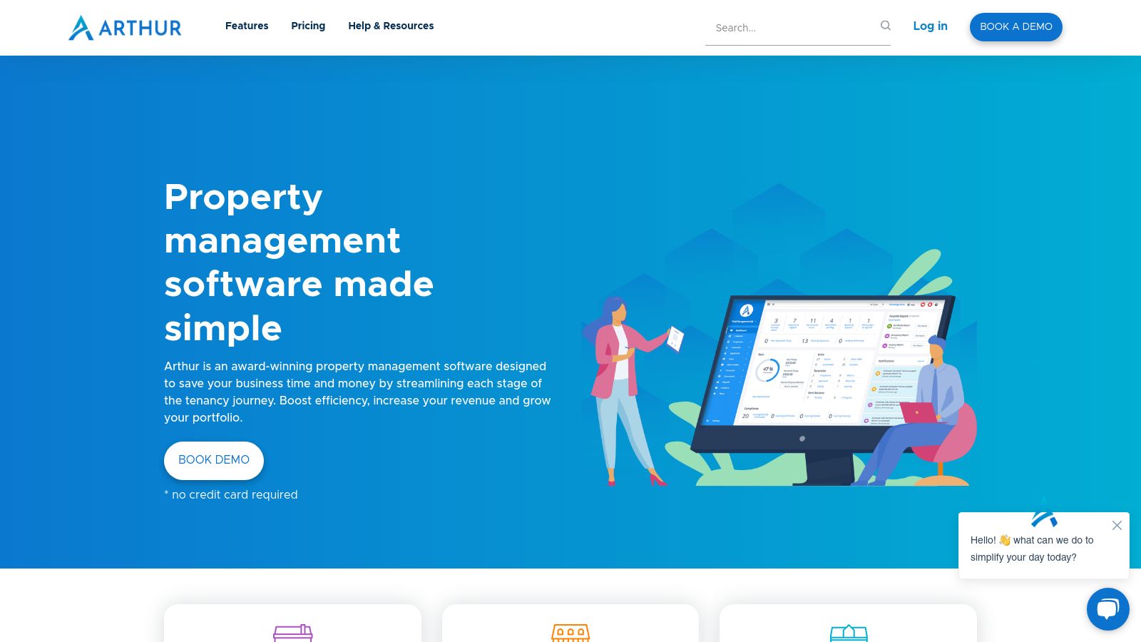 Arthur Online page preview