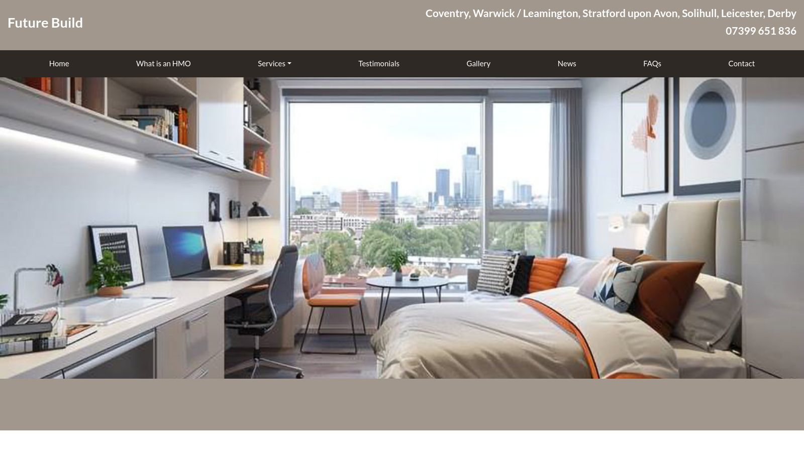 Future Build page preview