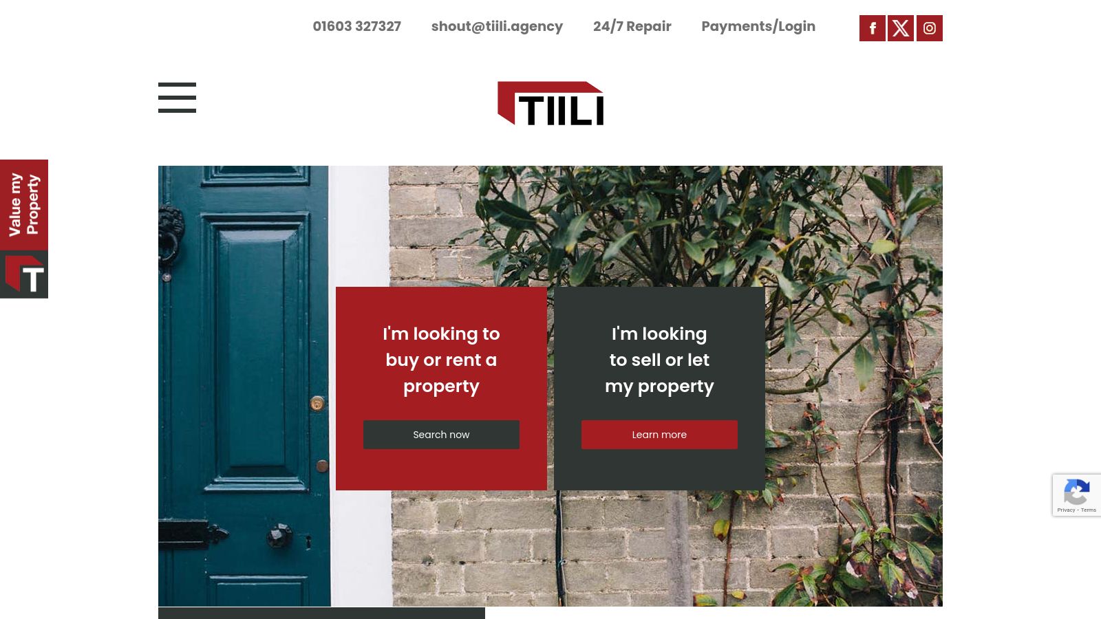 Tiili Agency page preview
