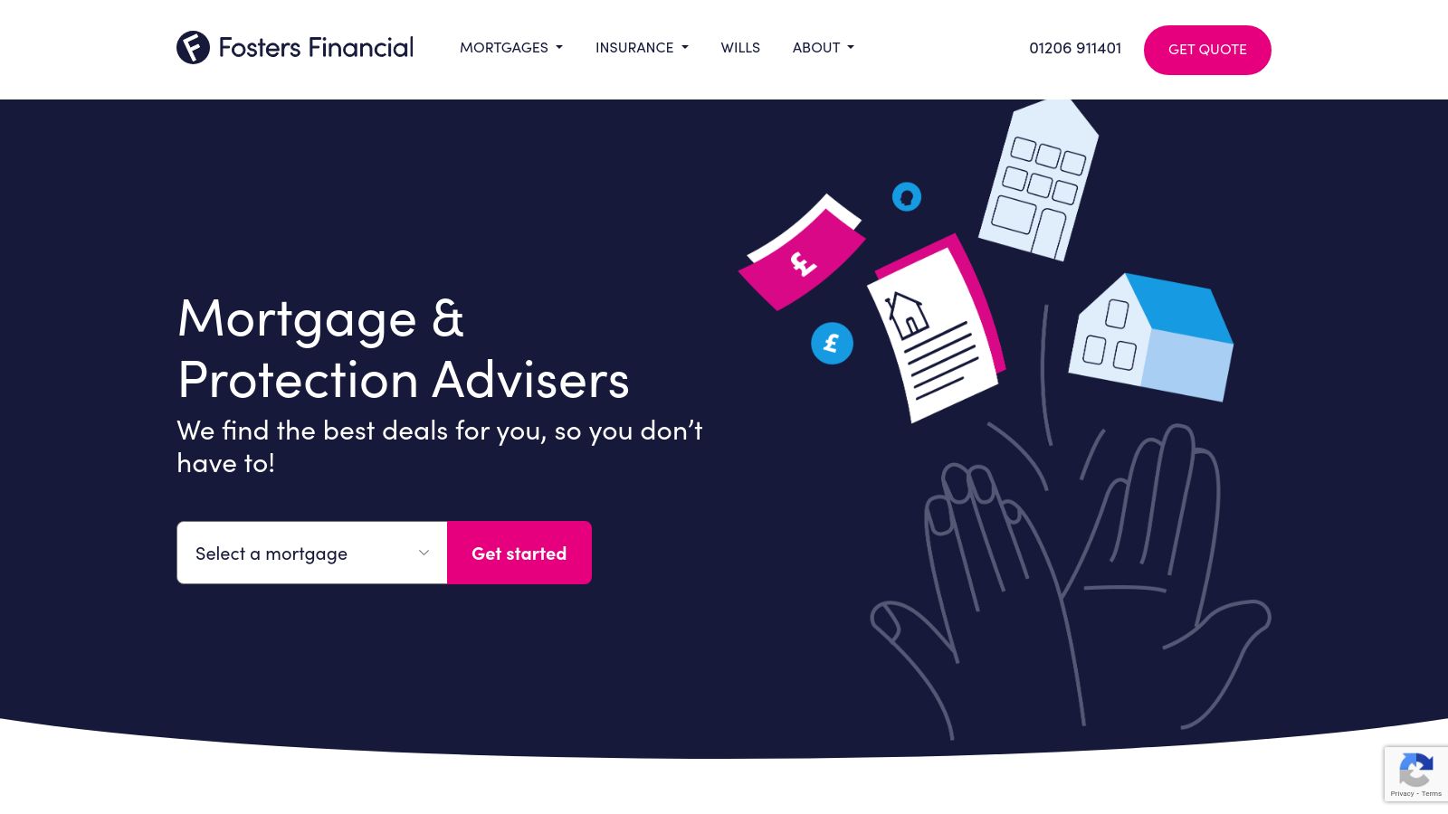 Forest Financial page preview