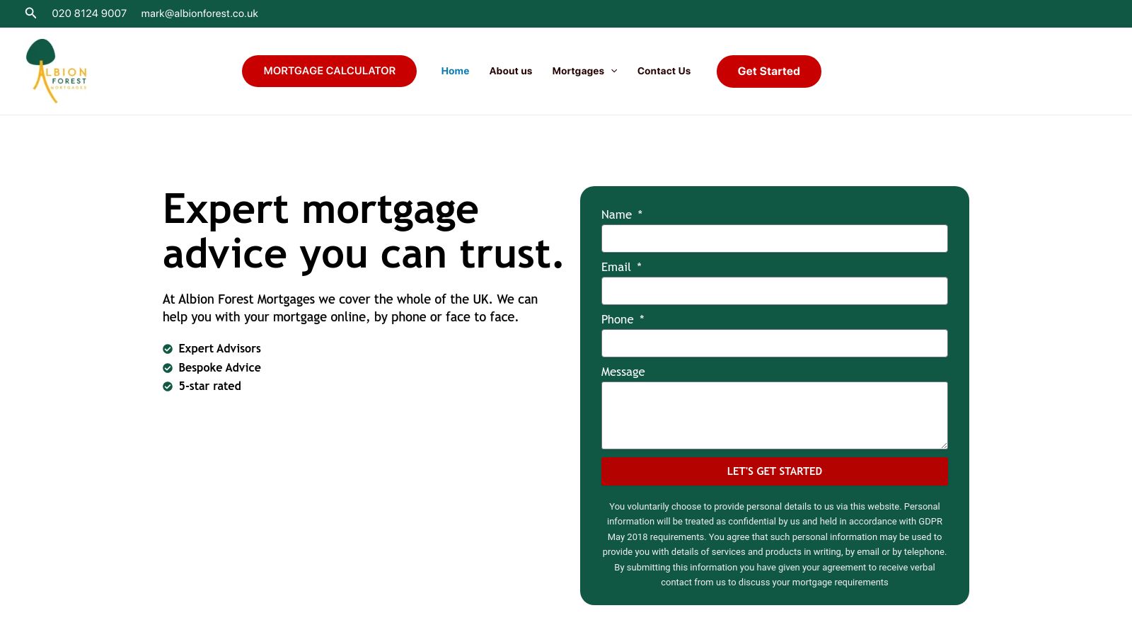 Albion Forest page preview