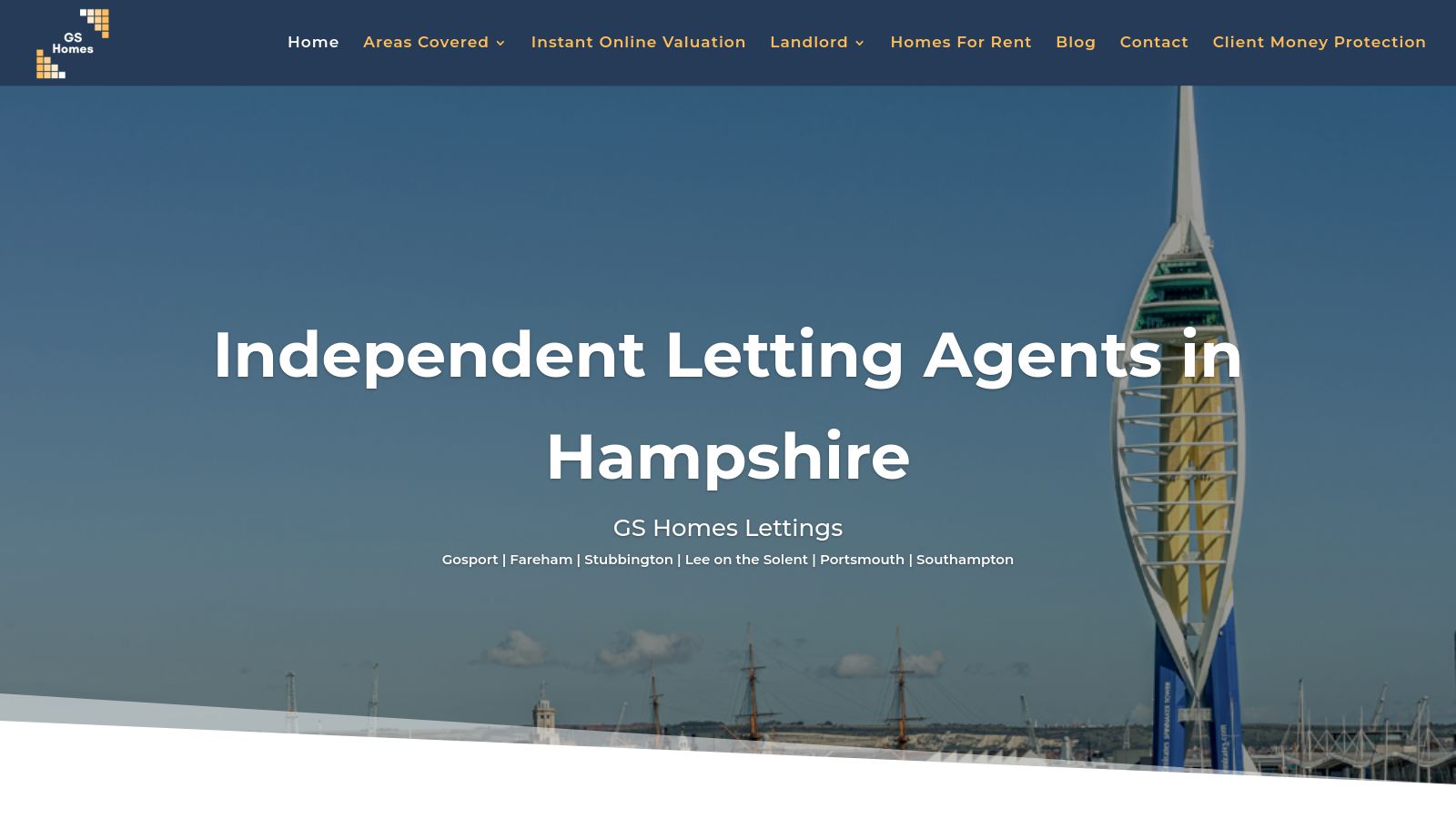 GS Homes page preview