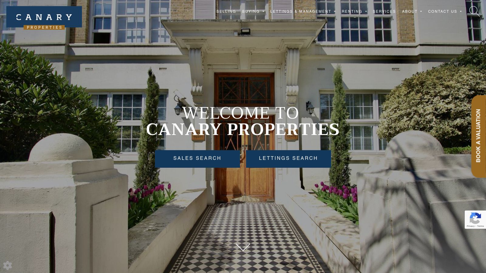Canary Properties page preview