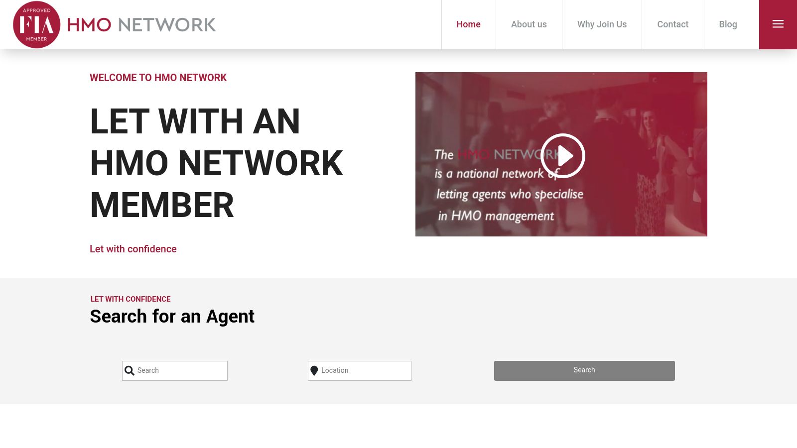 HMO Network page preview