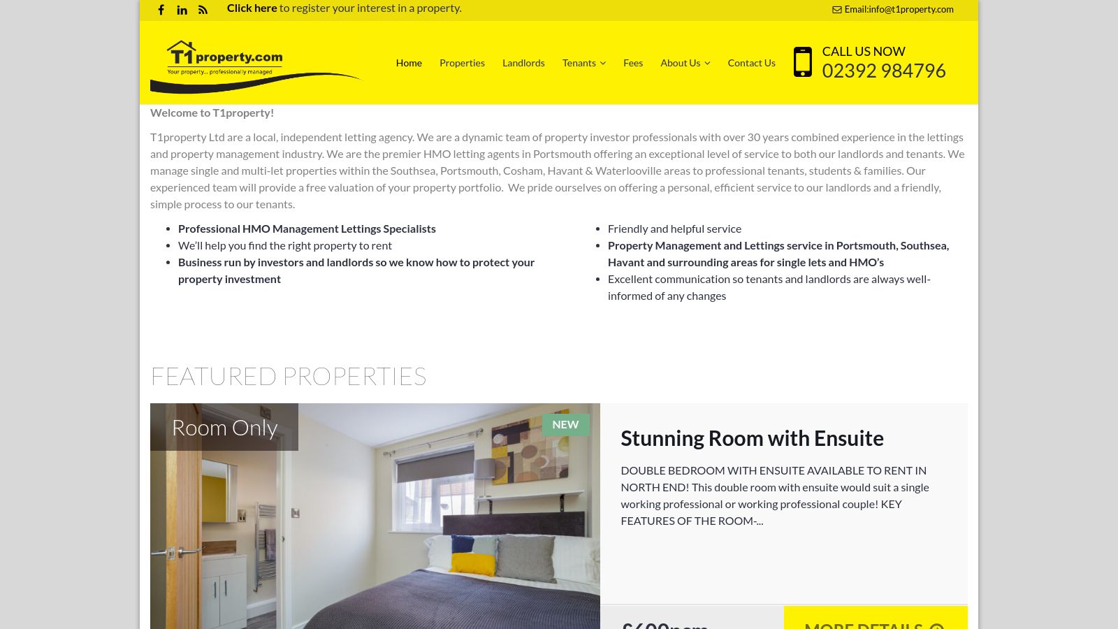 T1 Property page preview