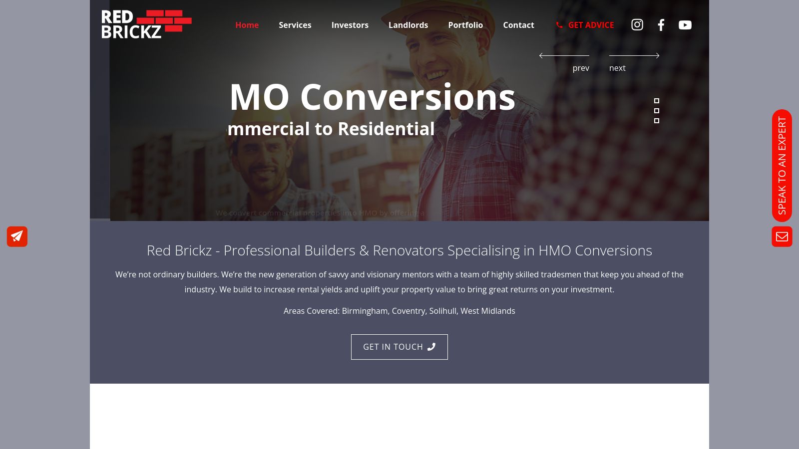 Red Brickz page preview