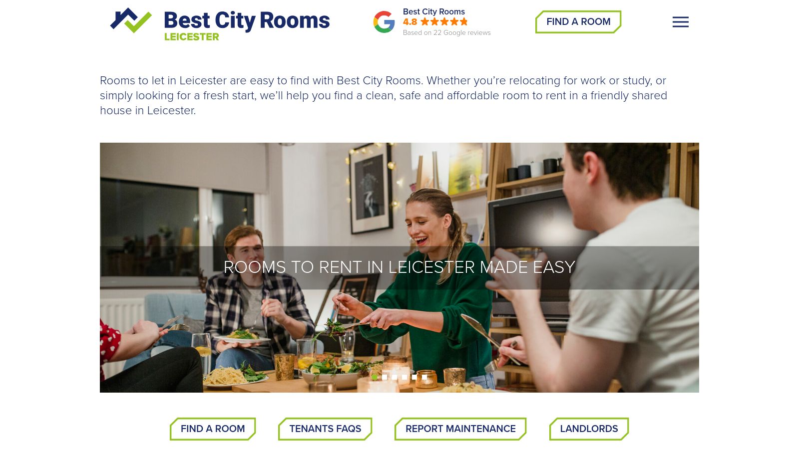 Best City Rooms page preview