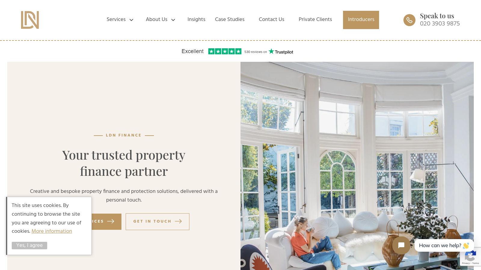 LDN Finance page preview